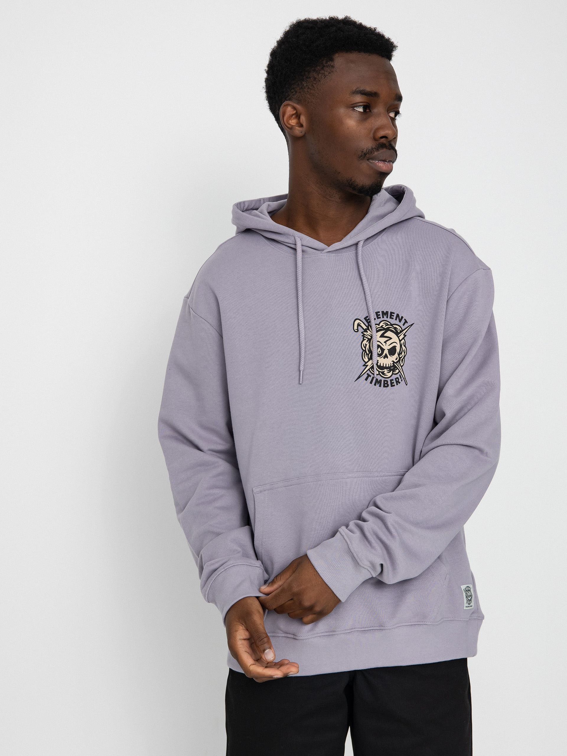 Mikina s kapucí Element Summon HD (lavender gray)
