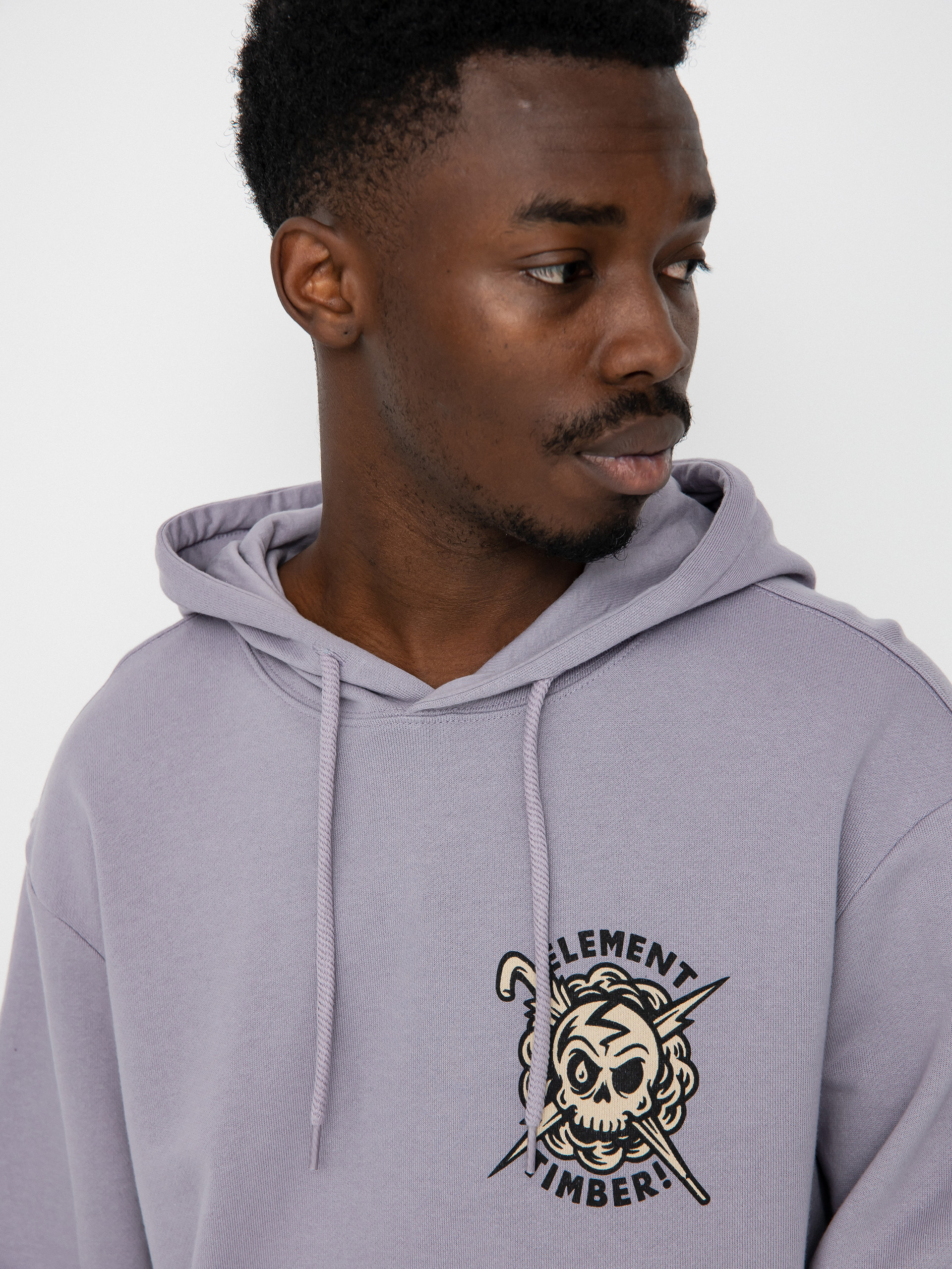 Mikina s kapucí Element Summon HD (lavender gray)