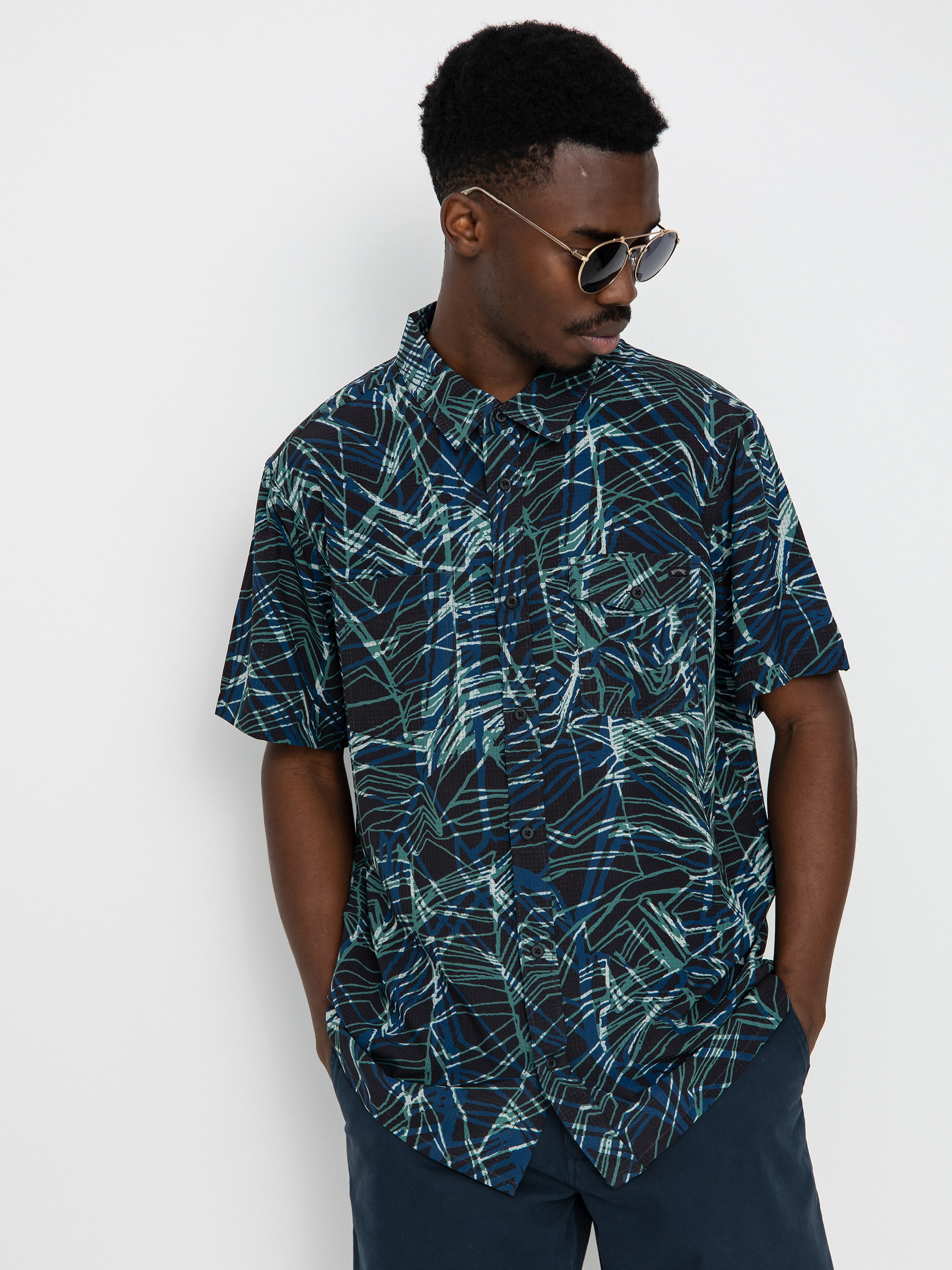 Košile Billabong Surftrek Perf (space blue)