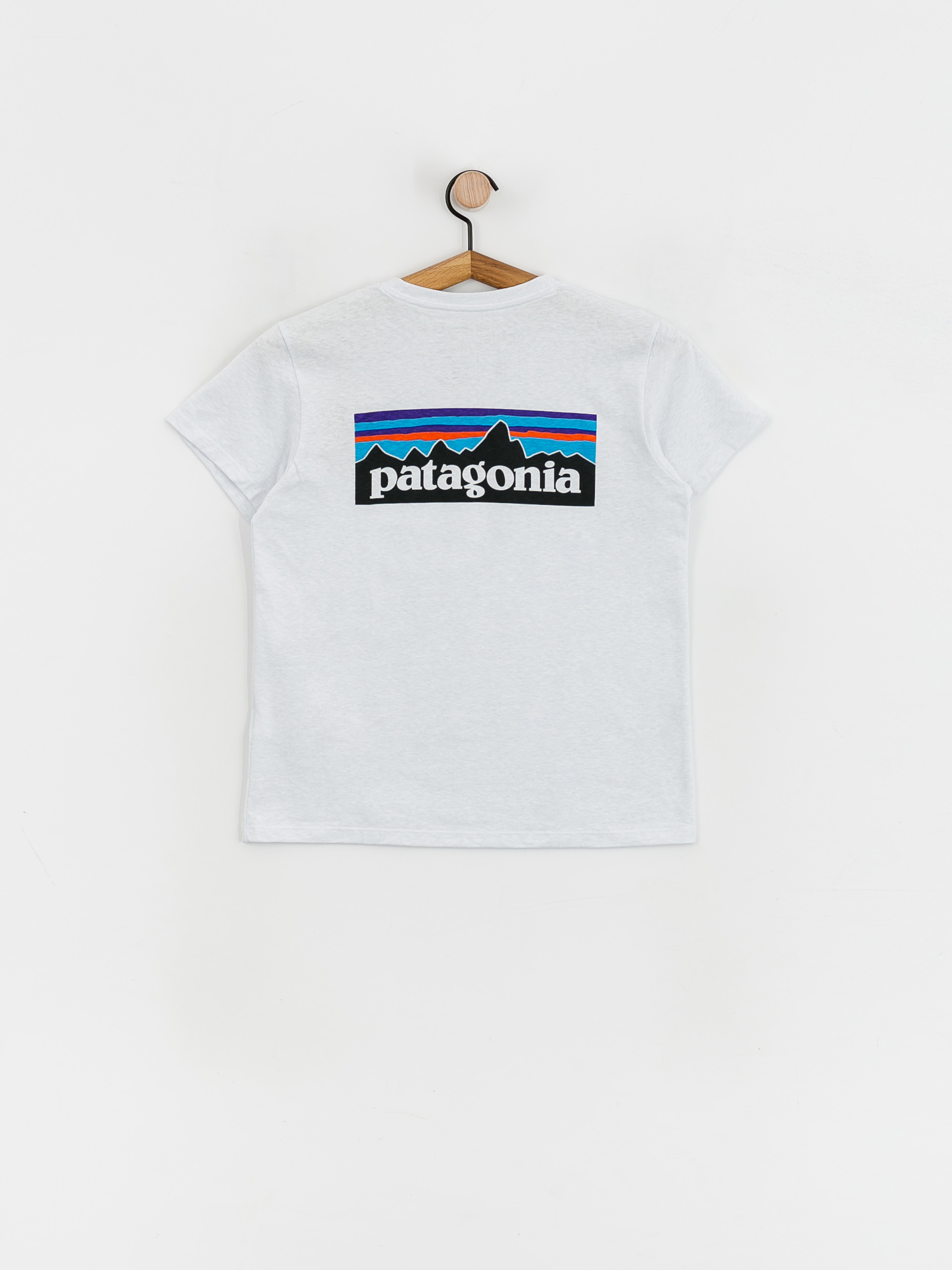 Tričko Patagonia P 6 Logo Responsibili Wmn (white)