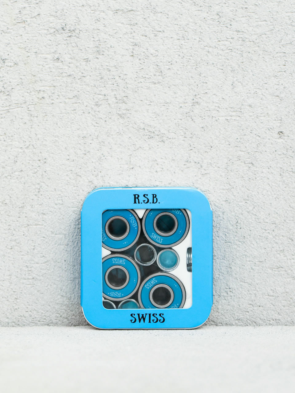 Ložiska Rock Star Bearings 8 Pack Metal Swiss Bearings (silver/blue)