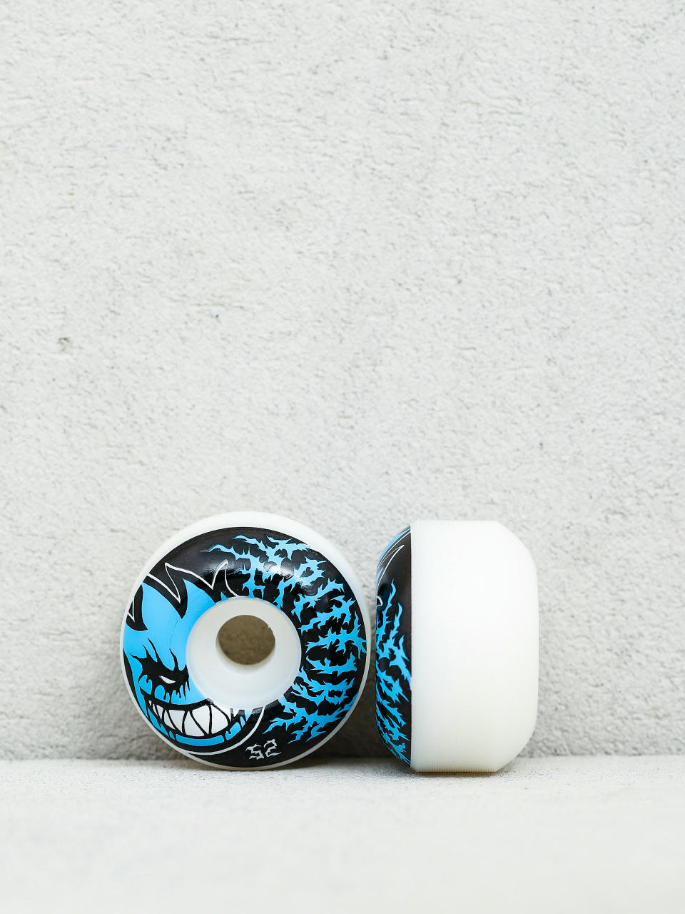 Kolečka Spitfire F4 99D Deathmask Bighead (white/blue)