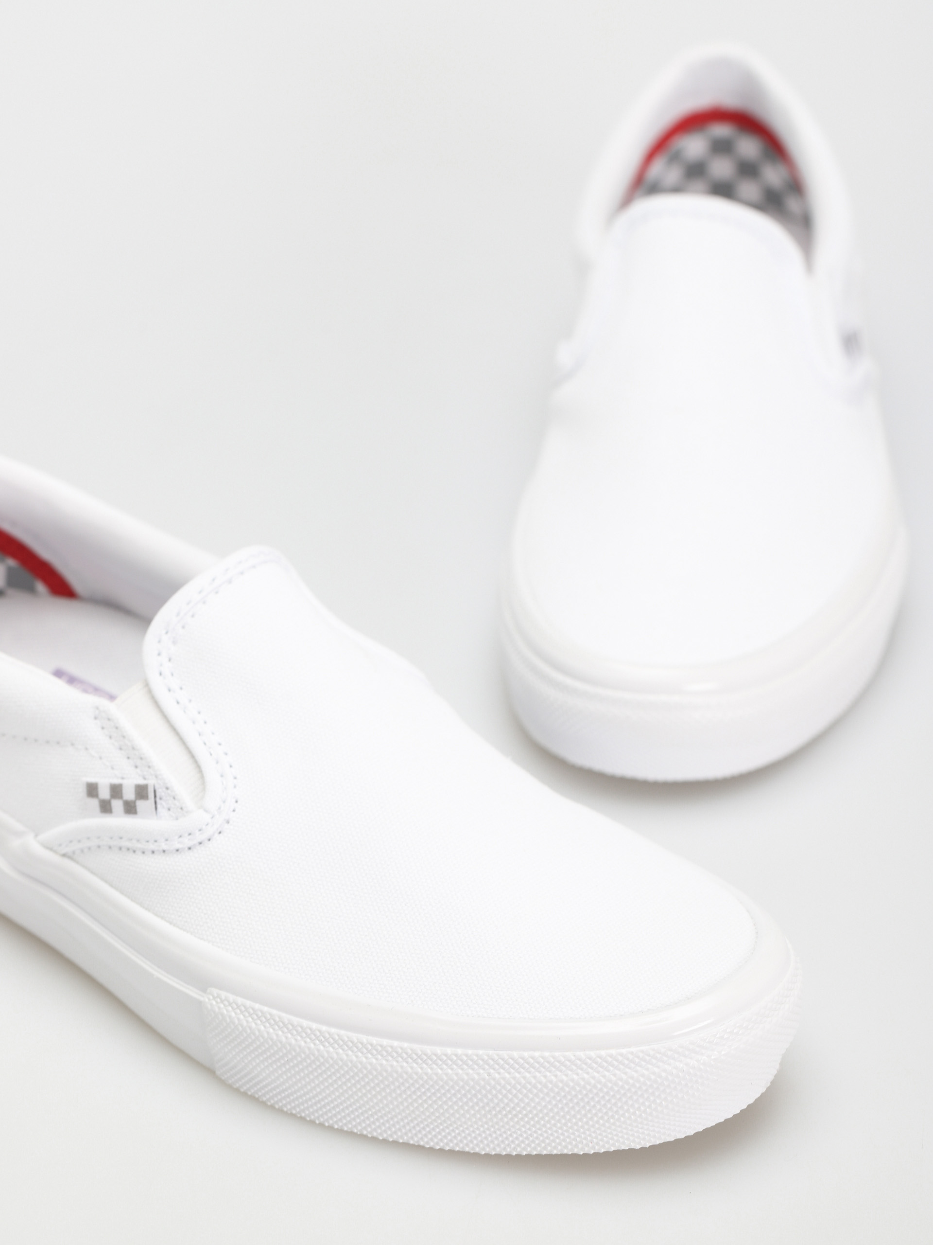 Boty Vans Skate Slip On (true white)