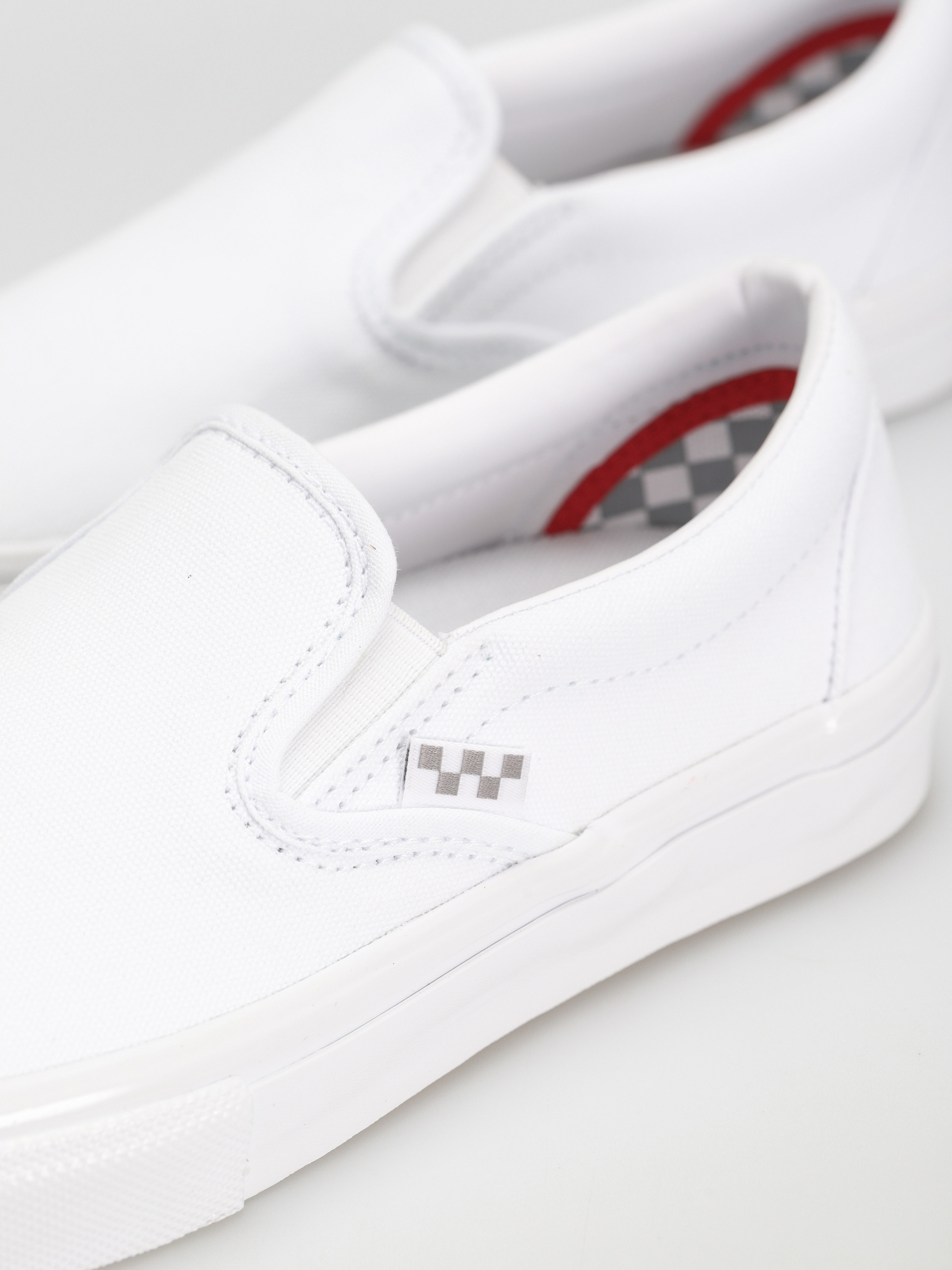 Boty Vans Skate Slip On (true white)
