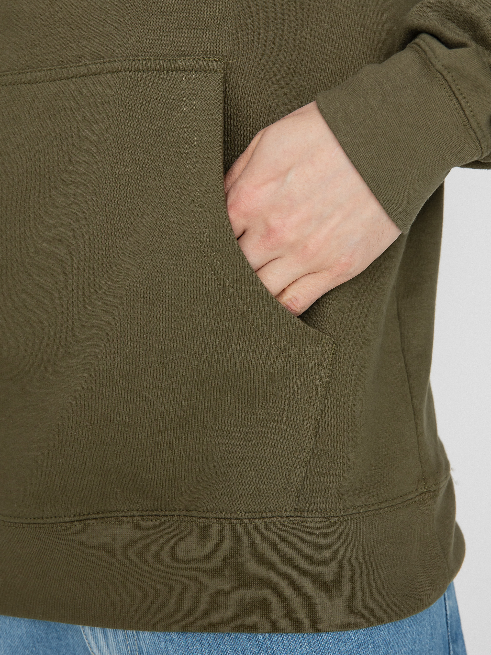 Mikina s kapucí Emerica Shake Junt Triangle Lights HD (military)