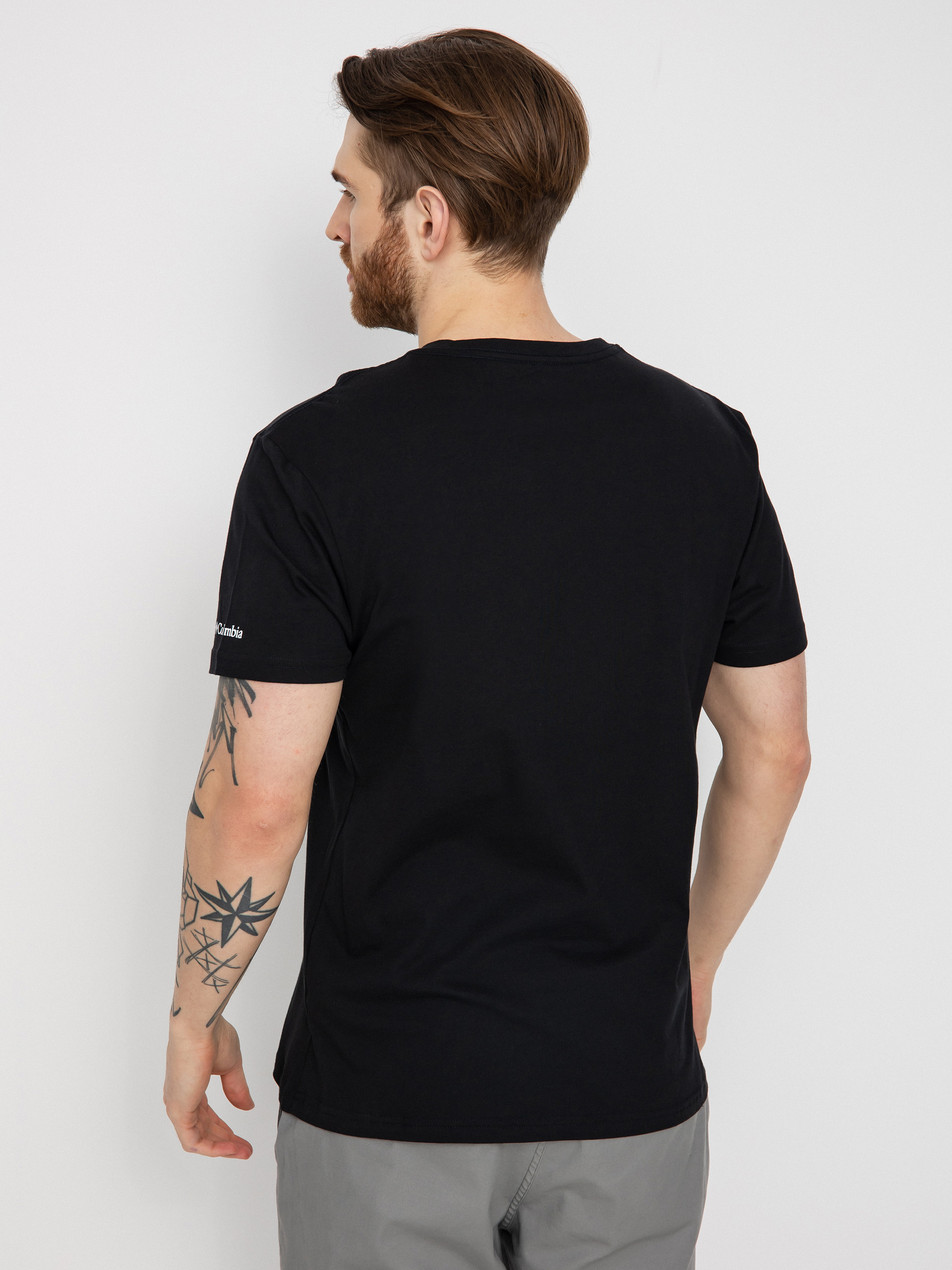 Tričko Columbia Path Lake (black/scoped r)