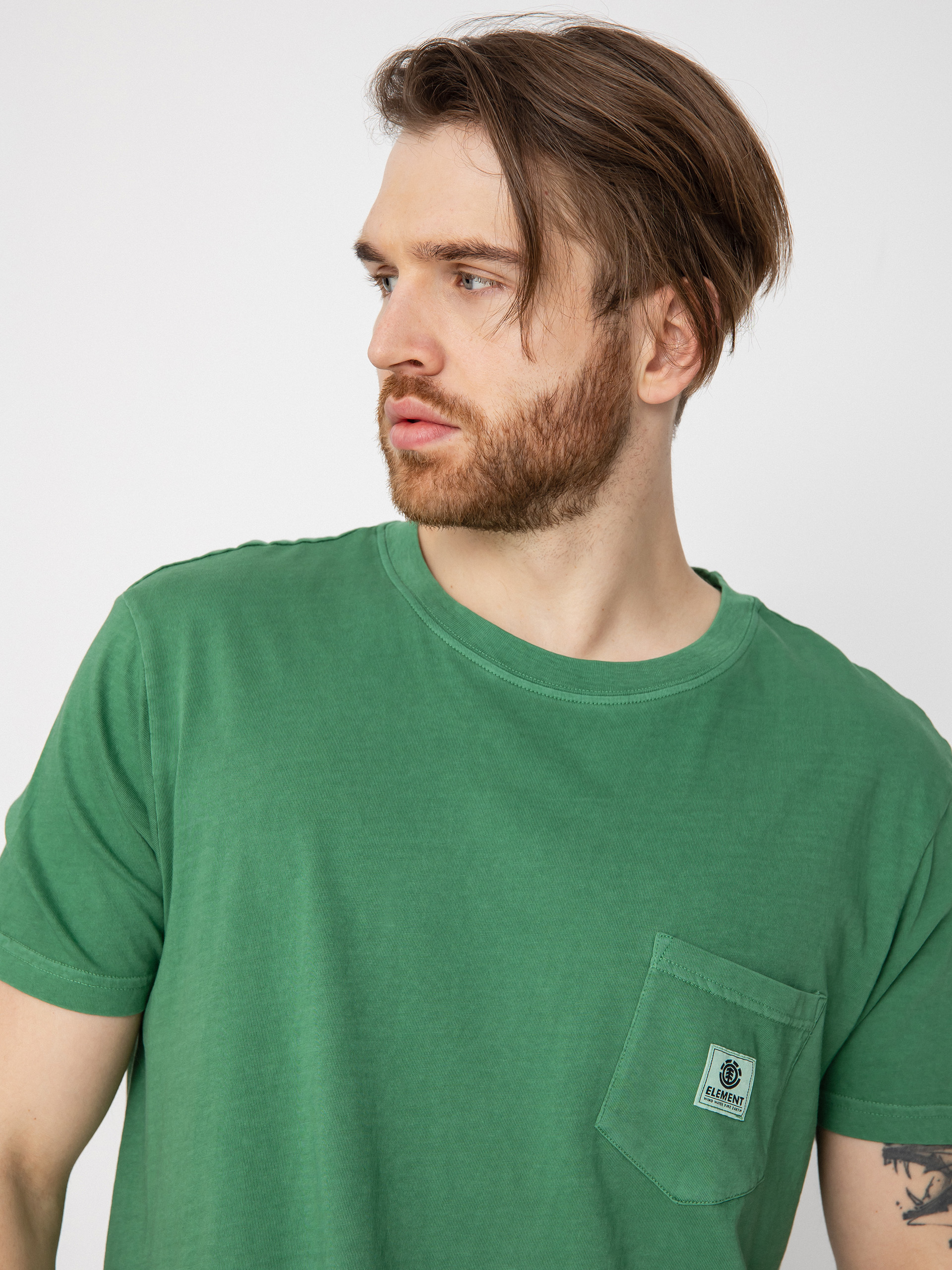 Tričko Element Basic Pocket Pigment (foliage)