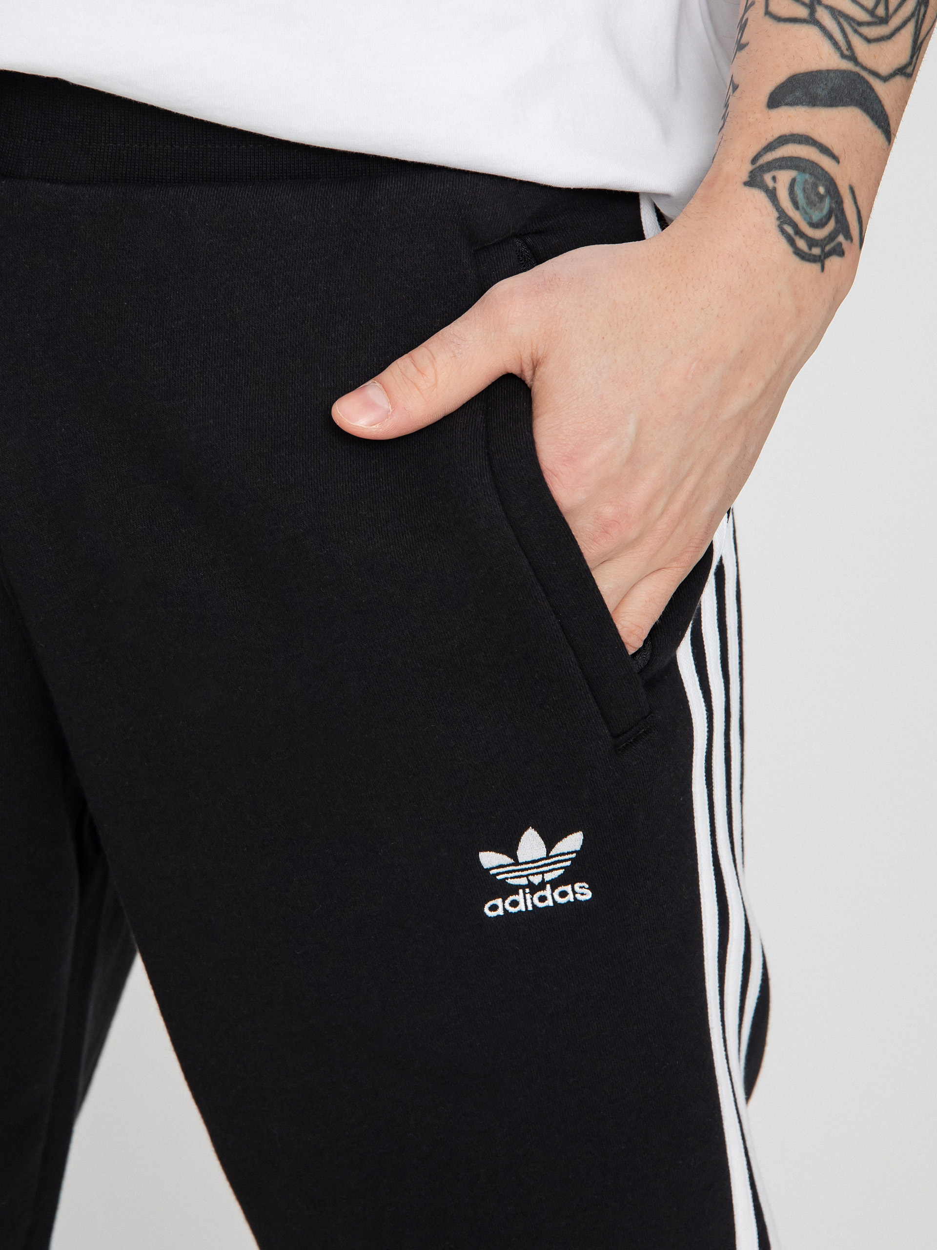 Kalhoty adidas Originals 3 Stripes Adicolor (black)