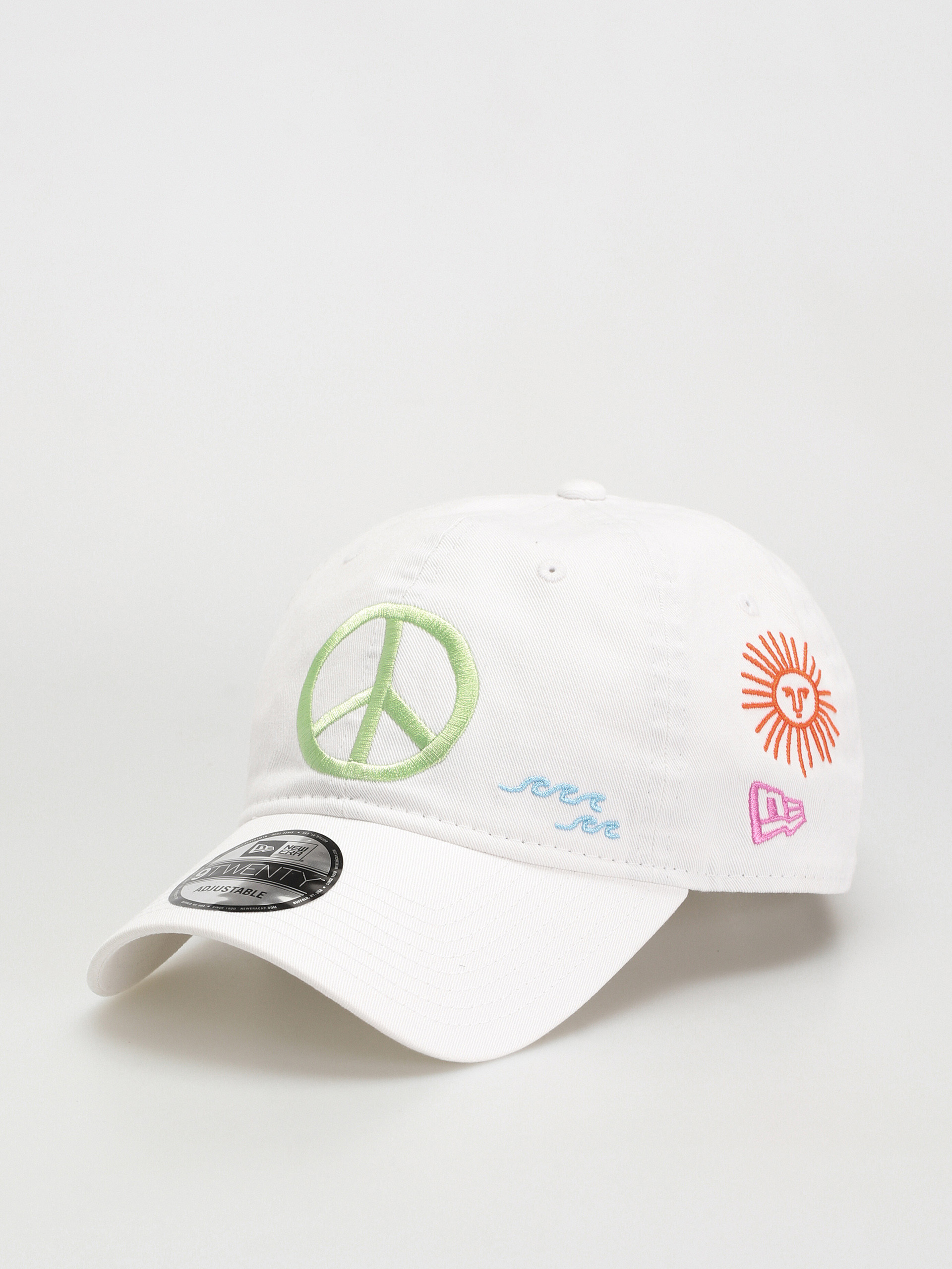 Kšiltovka  New Era Washed Graphic 9Twenty (white)