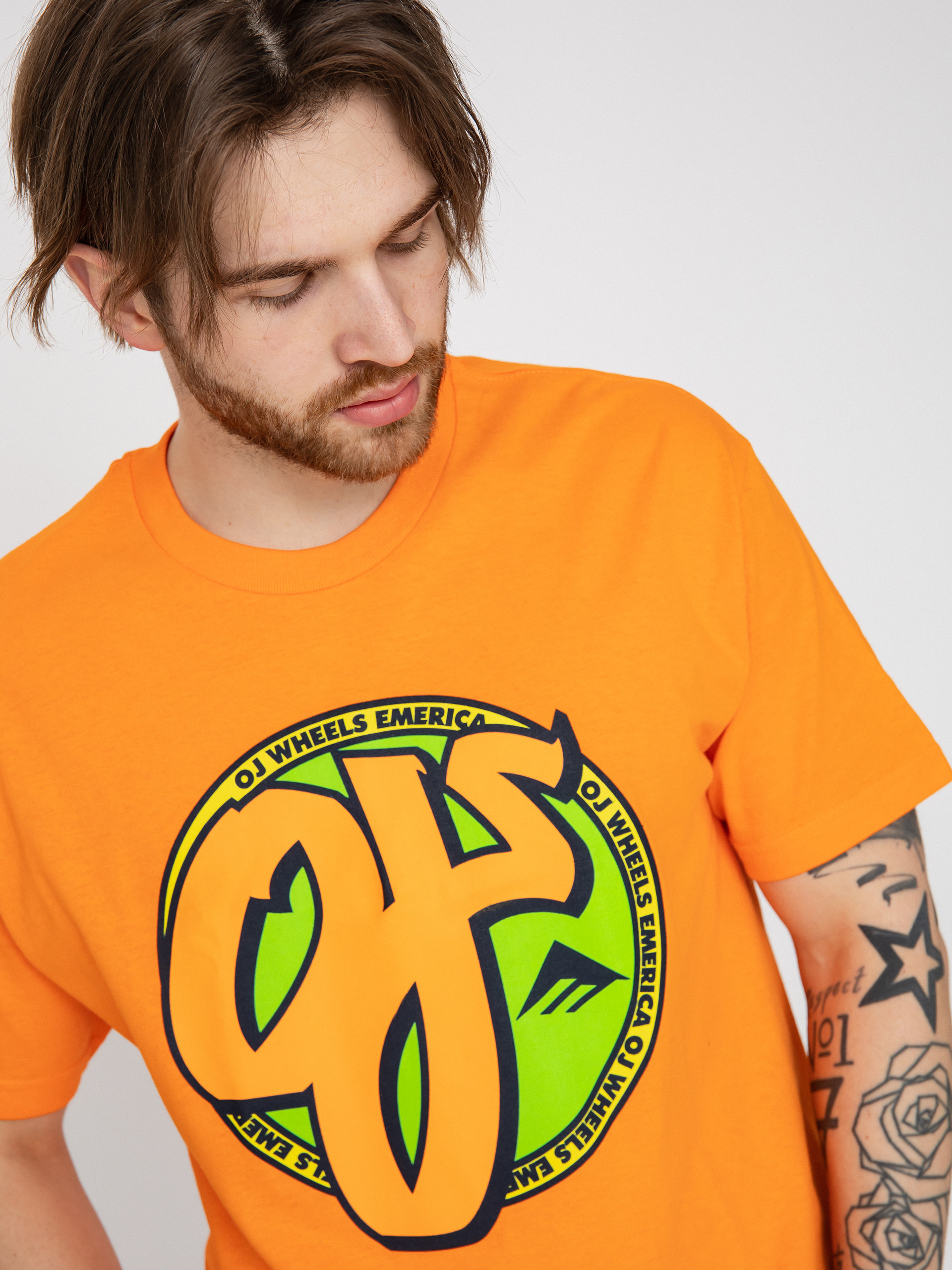 Tričko Emerica Oj Circle (orange)