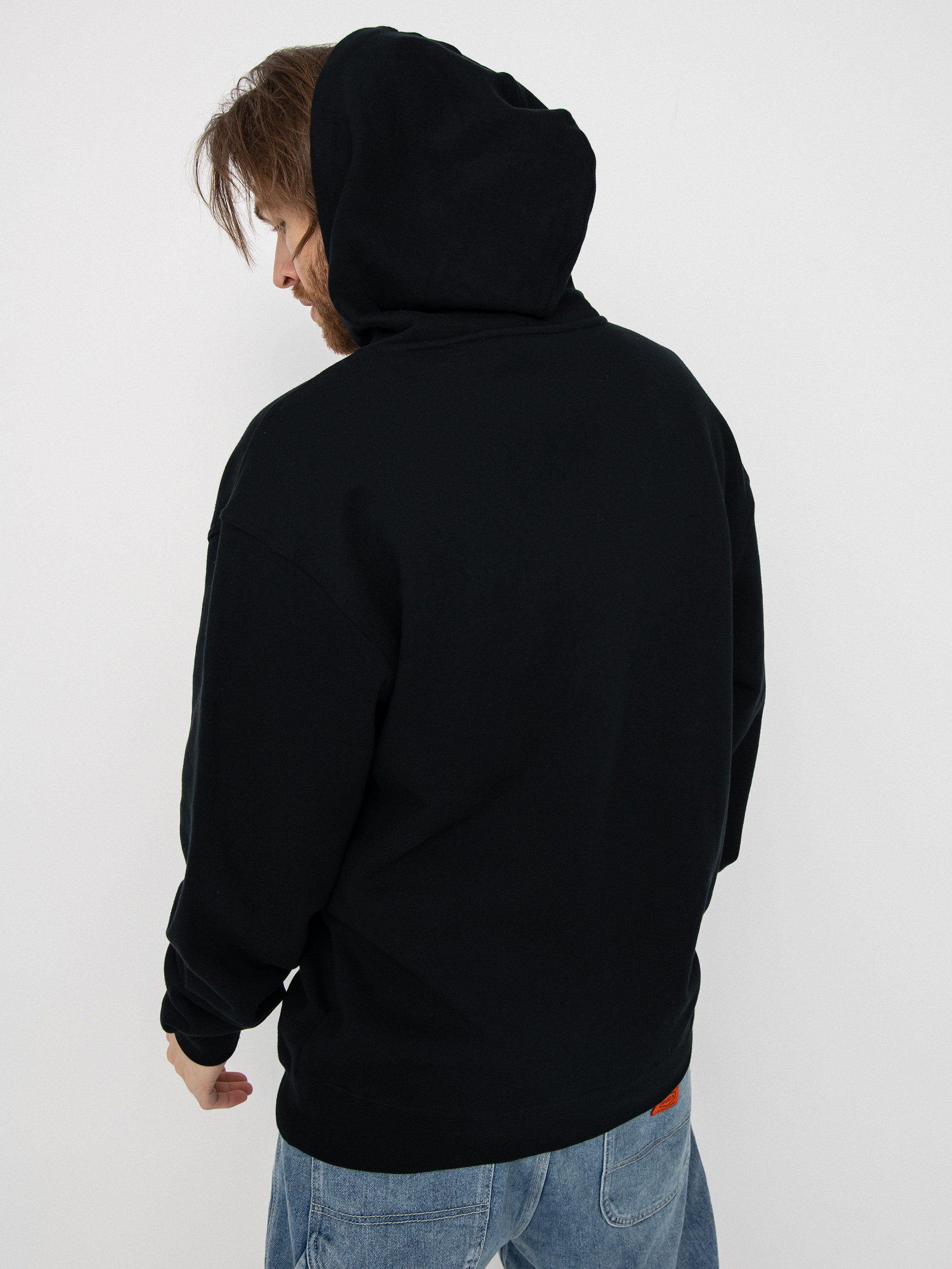 Mikina s kapucí Emerica Oj Circle HD (black)