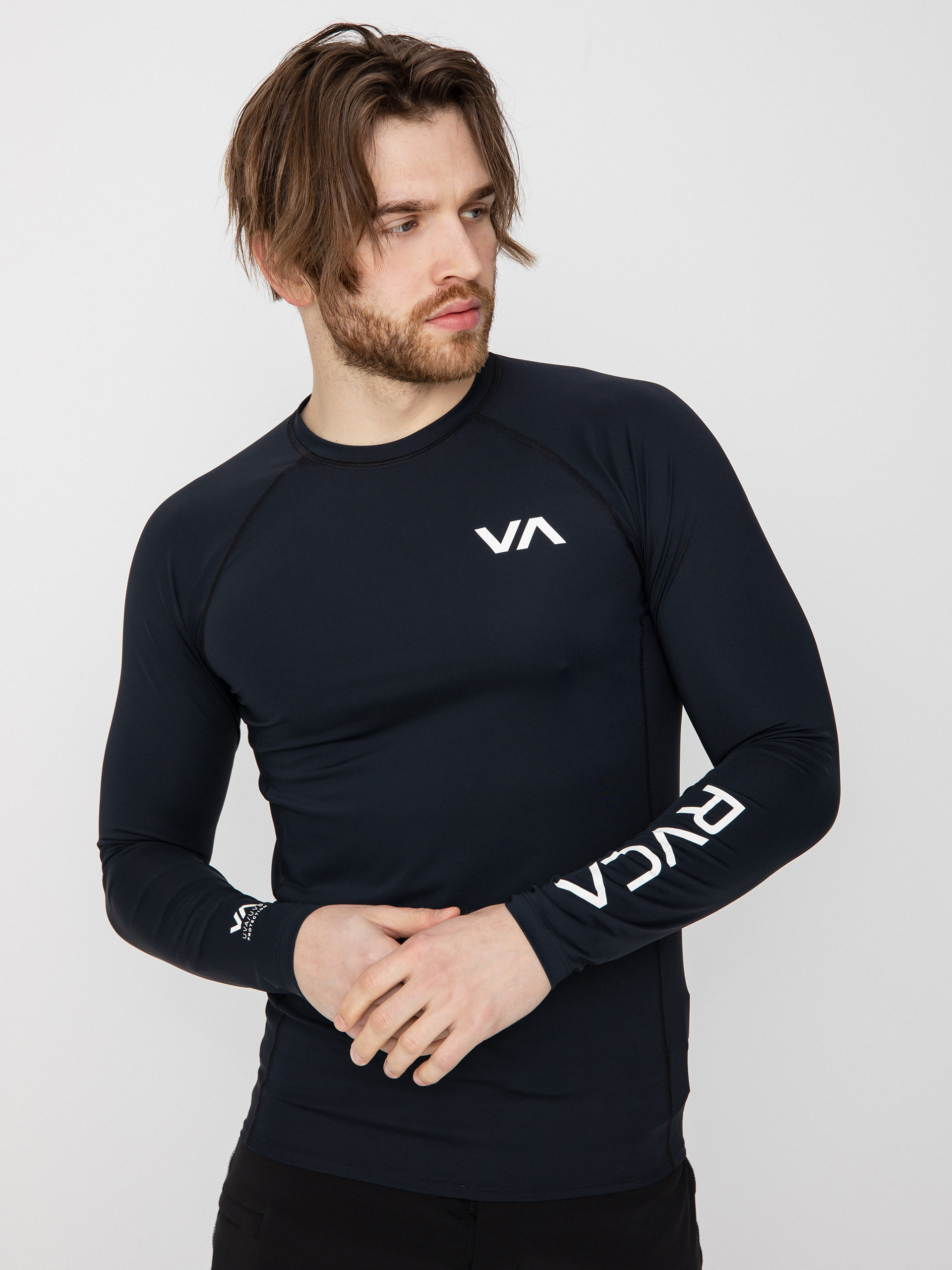 Triko RVCA Rvca Rashguard (black)