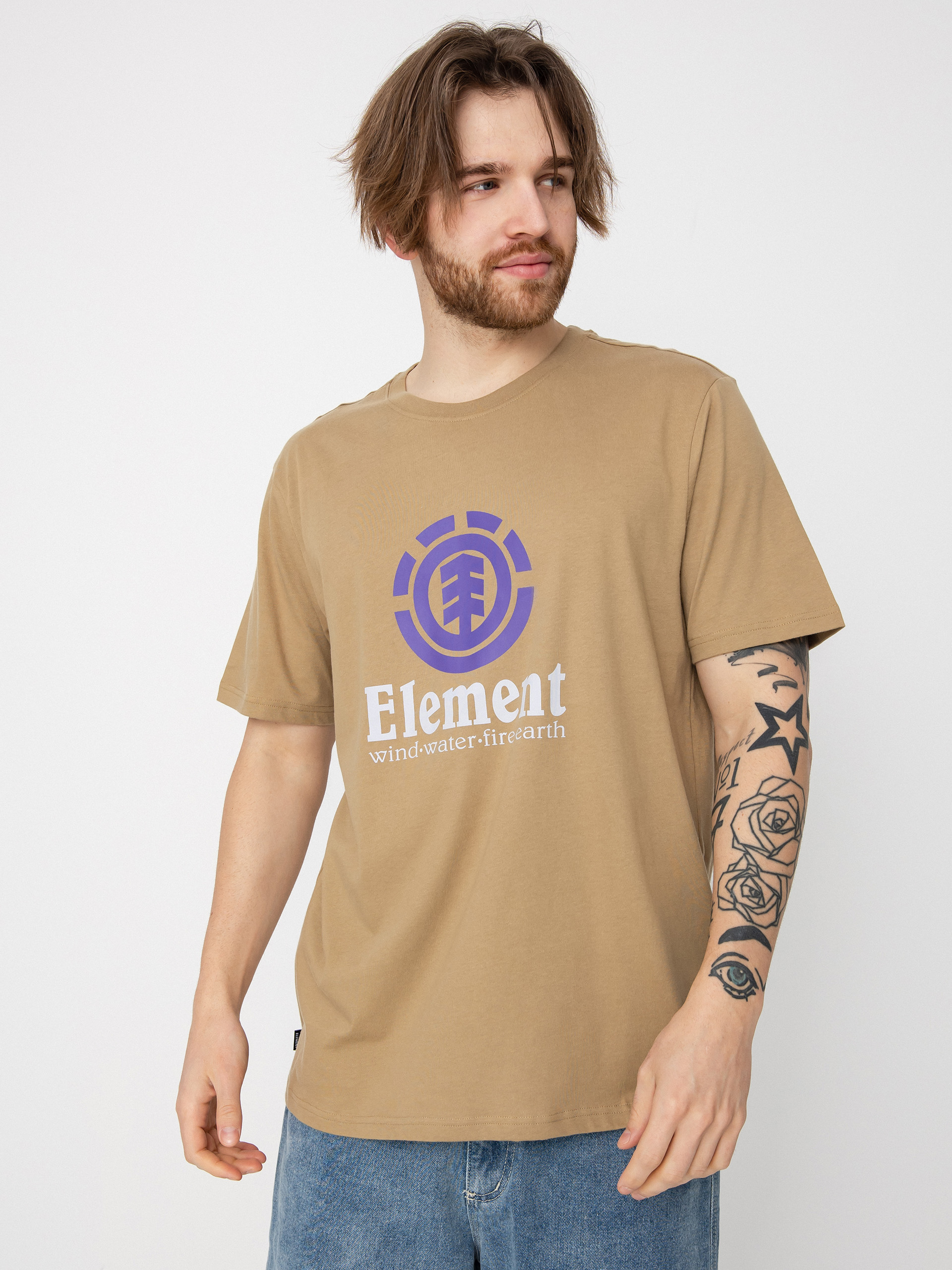 Tričko Element Vertical (khaki)