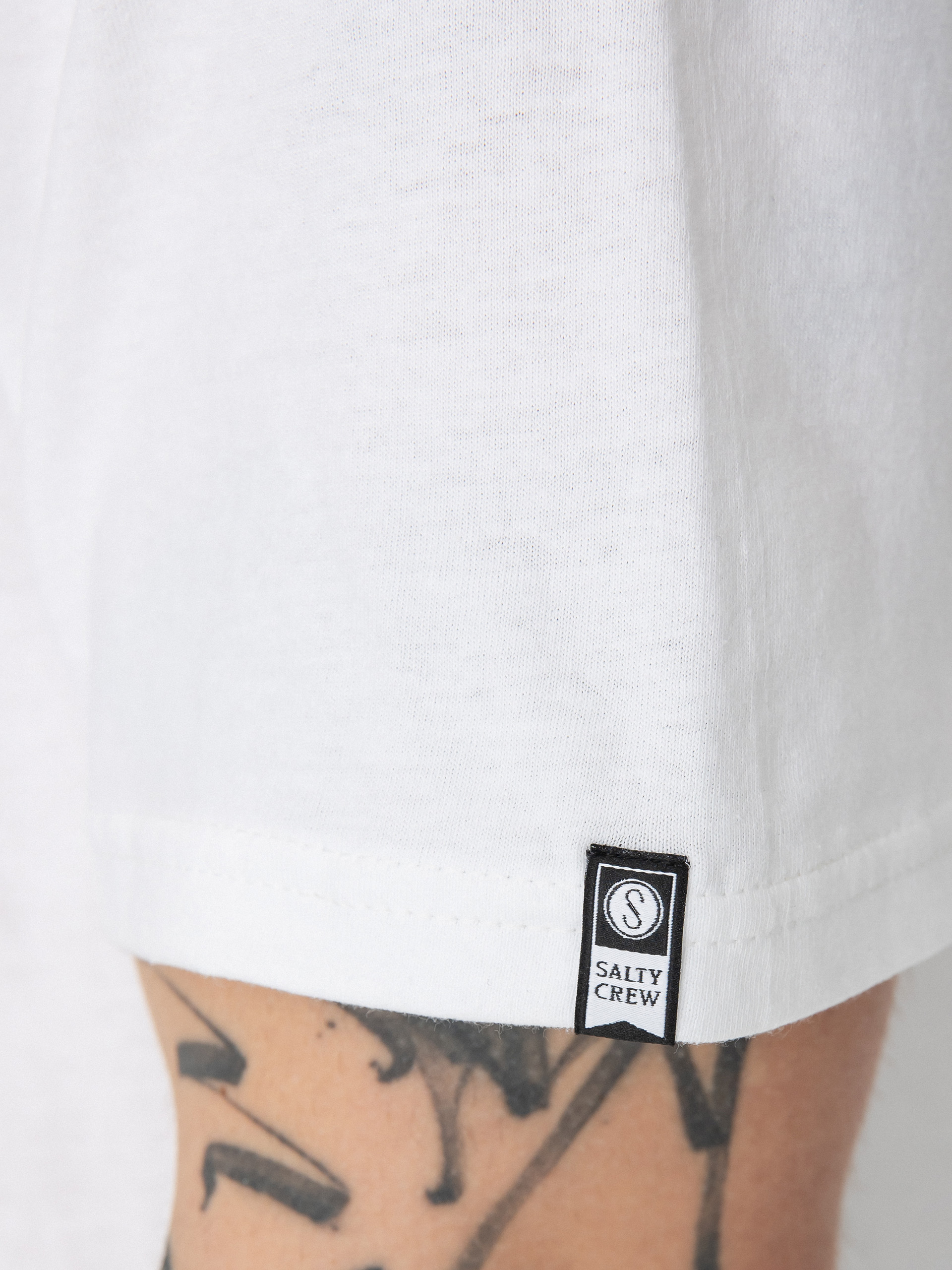 Tričko Salty Crew Salty Hut (white)