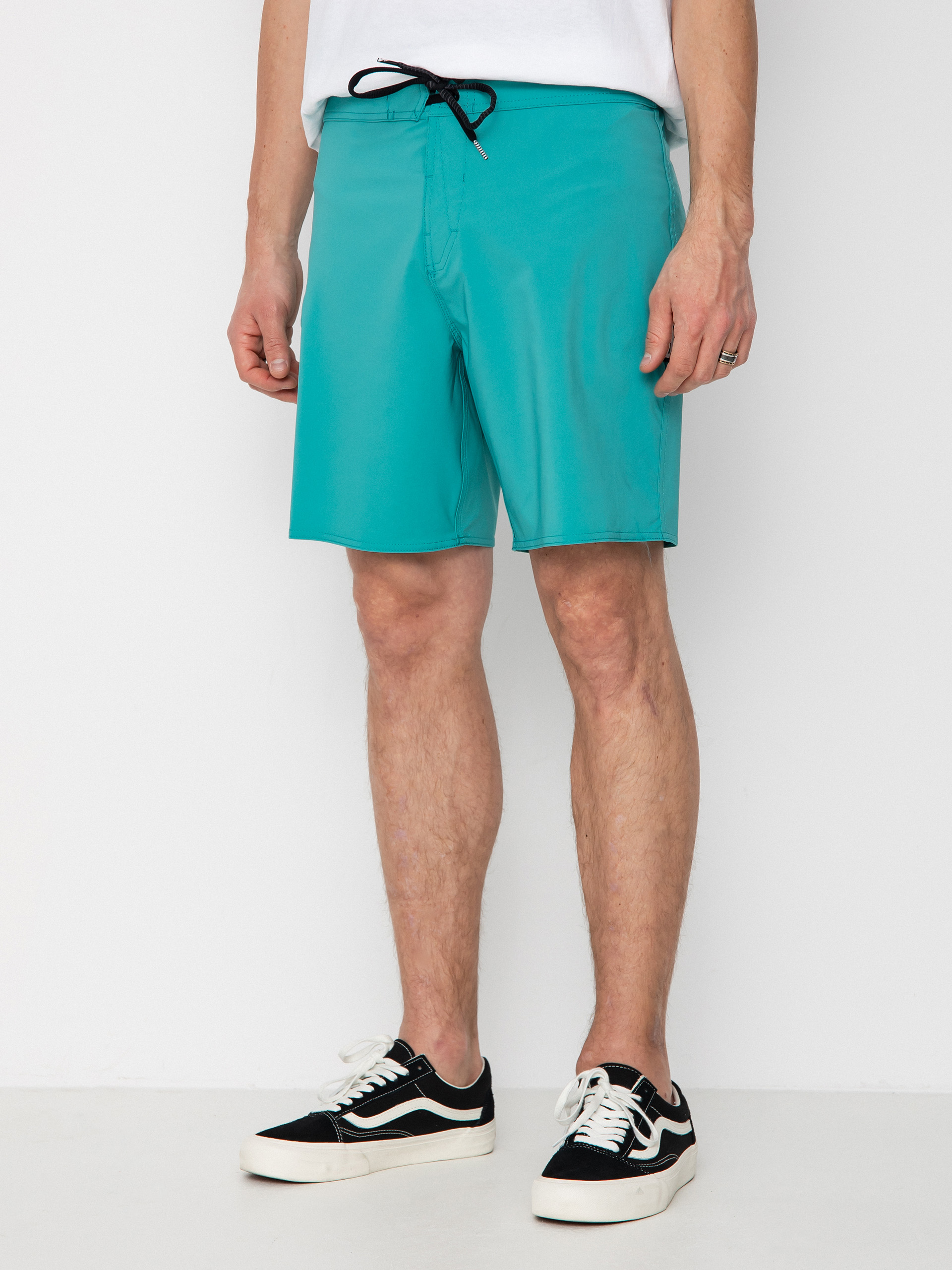 Plážové kraťasy Volcom Lido Solid Mod 18 (temple teal)