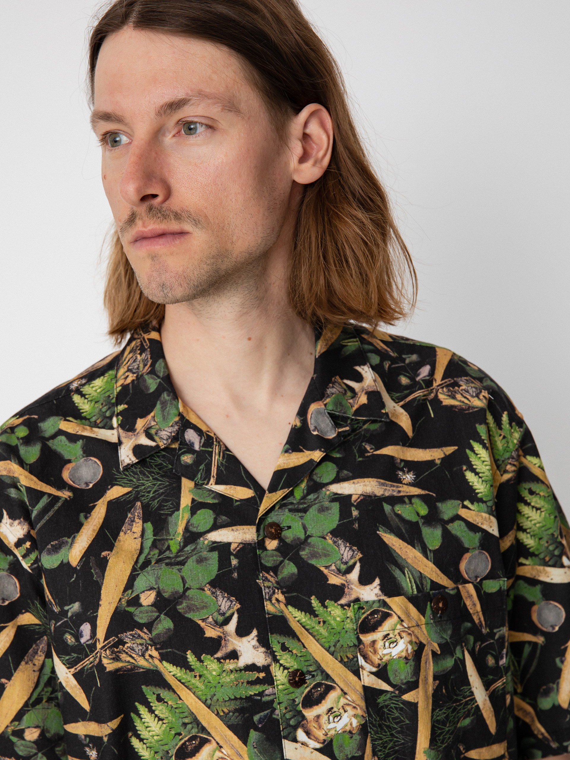 Košile Carhartt WIP Lumen (lumen print black)