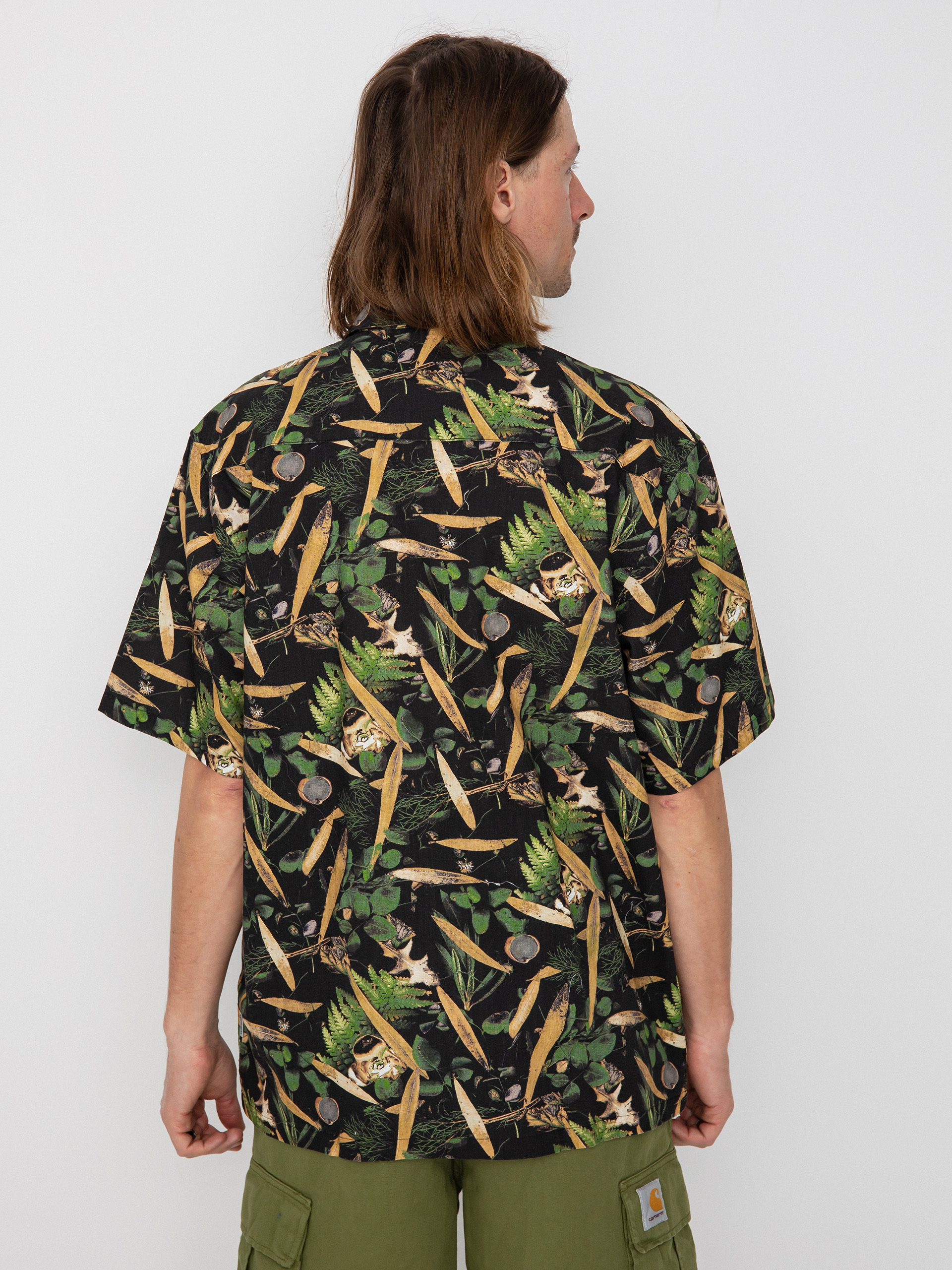 Košile Carhartt WIP Lumen (lumen print black)