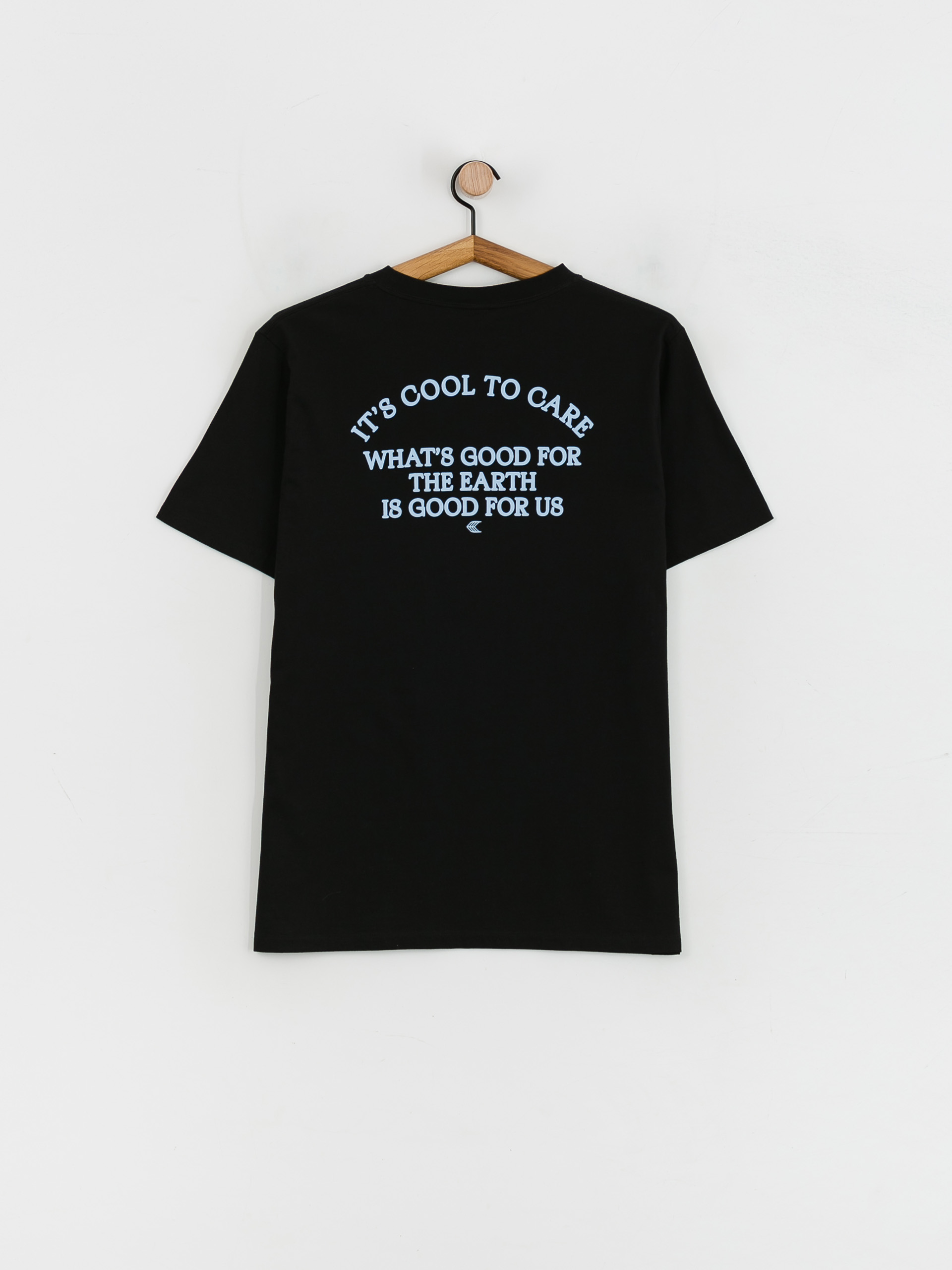 Tričko Cariuma Good For The Earth (black)