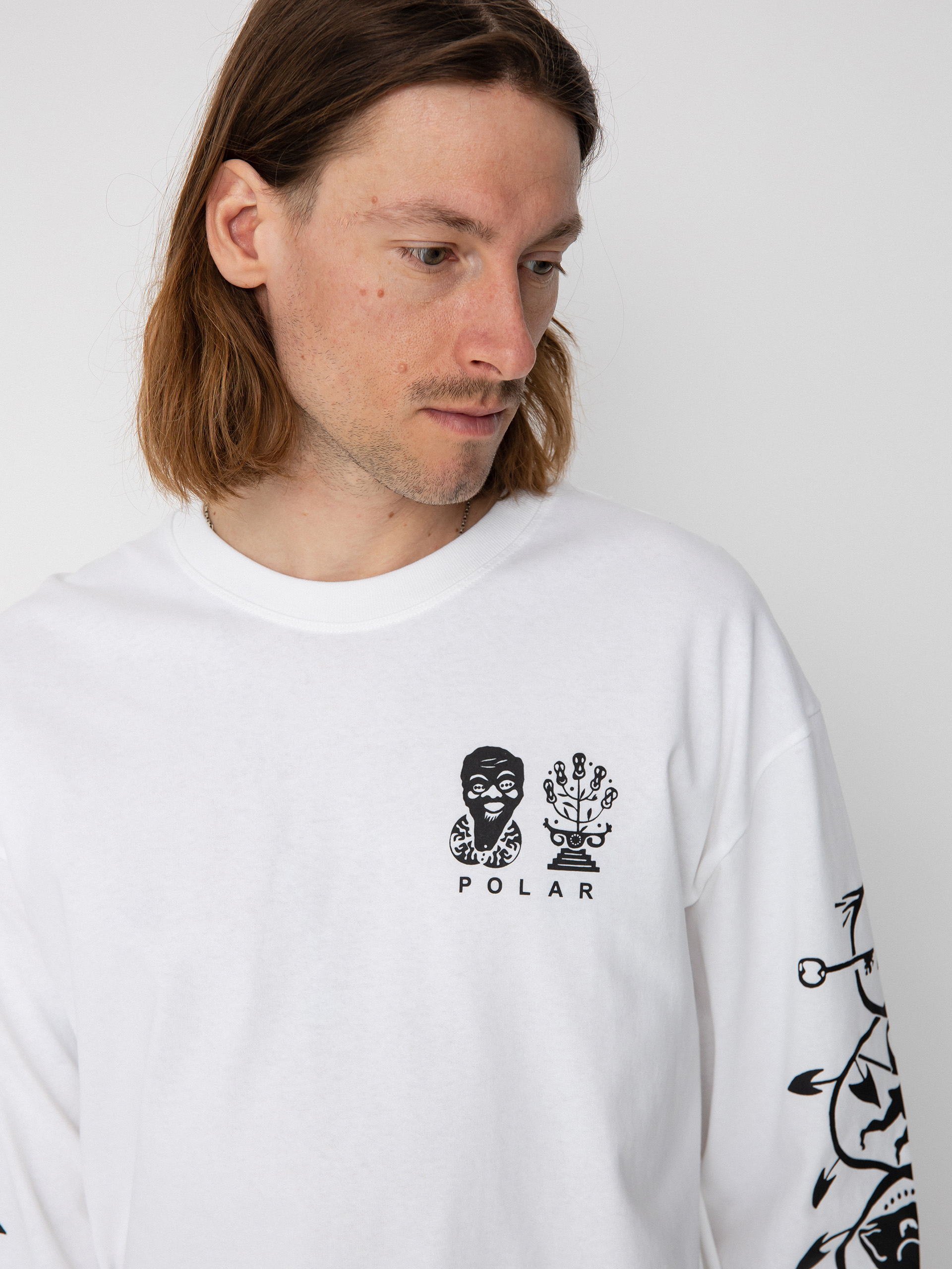 Triko Polar Skate Spiral (white)