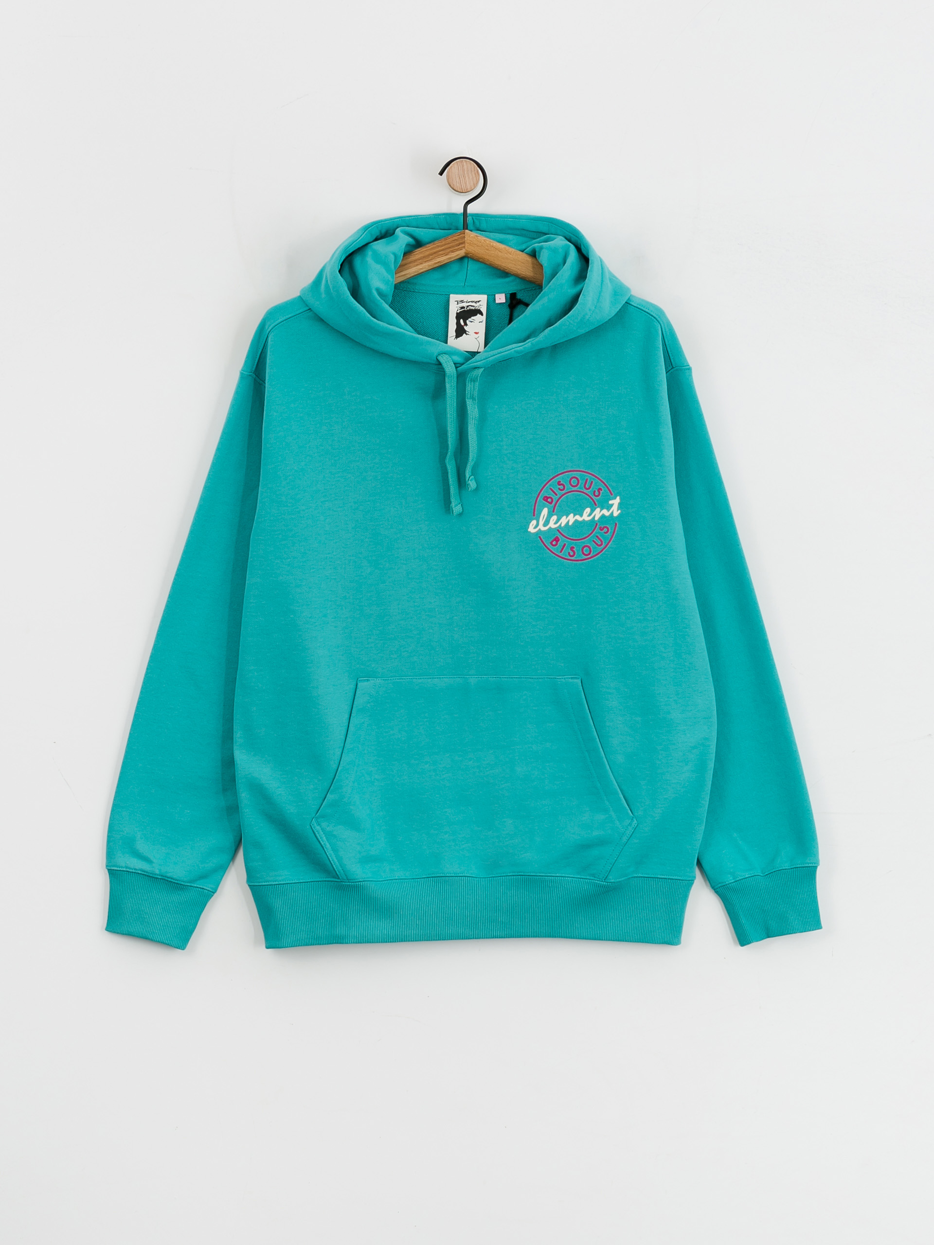Mikina s kapucí Element Bxe Neon (baltic)
