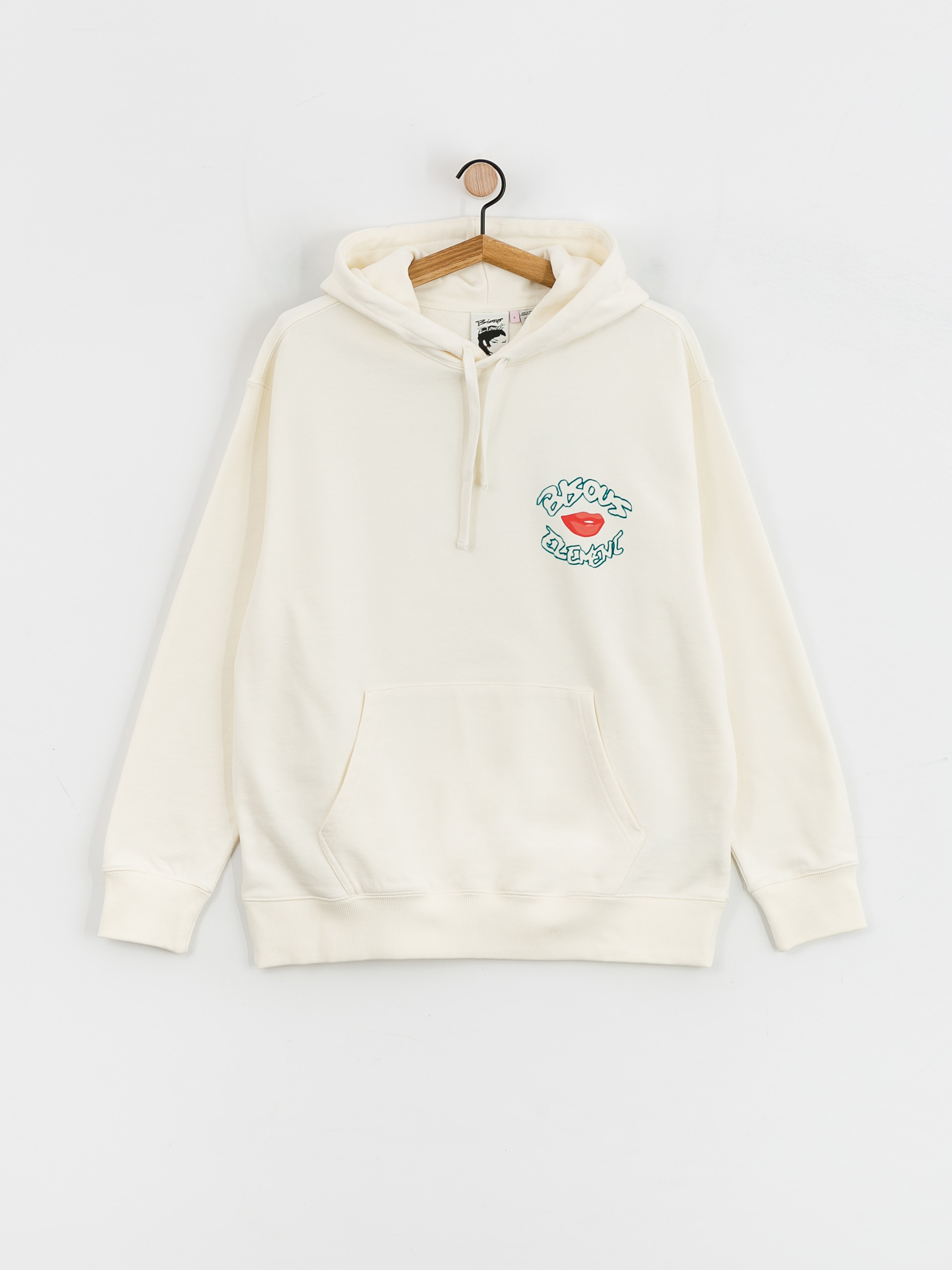 Mikina s kapucí Element Bxe La Bouche (egret)