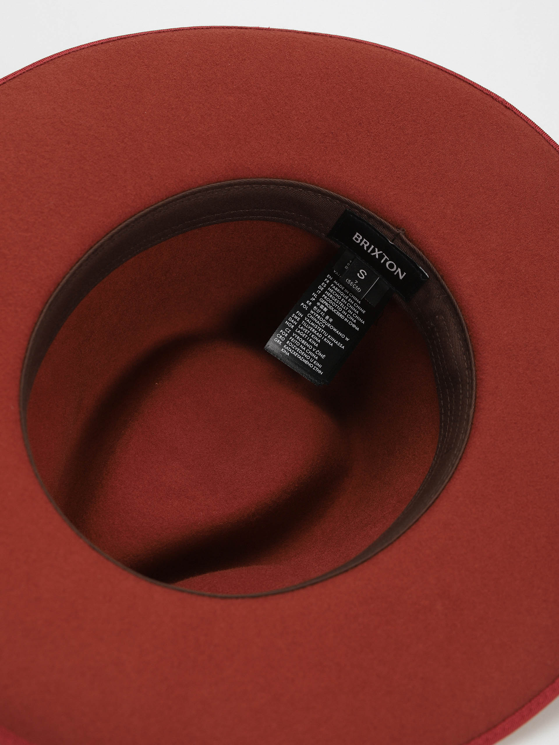 Klobouk Brixton Reno Fedora (burnt henna)