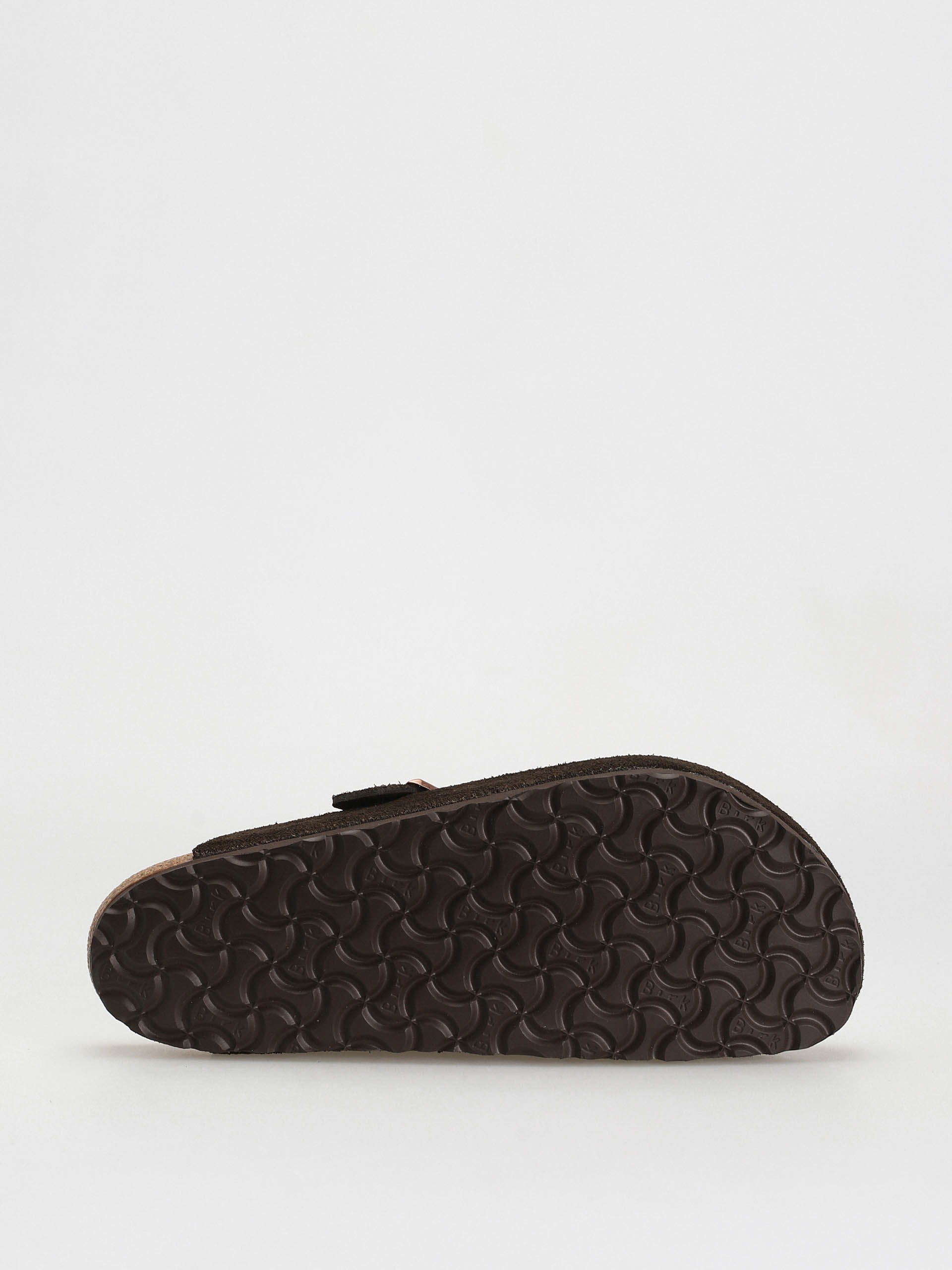 Plážovky Birkenstock Boston Suede Regular (mocha)