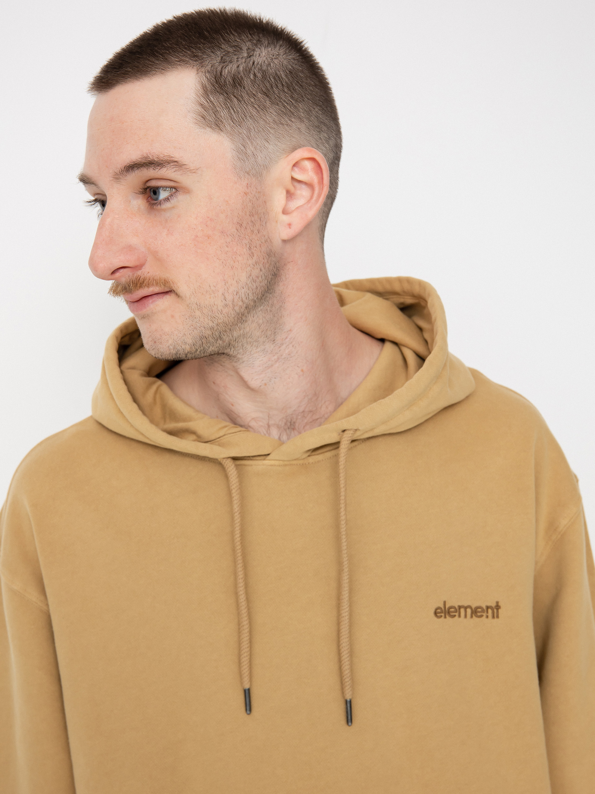 Mikina s kapucí Element Cornell 3.0 HD (khaki)