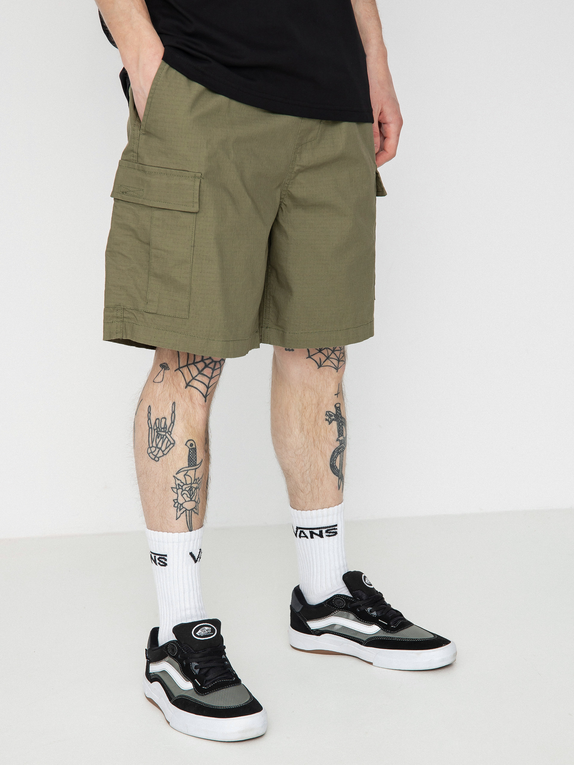 Kraťasy Quiksilver Cargo Taxer (four leaf clover)