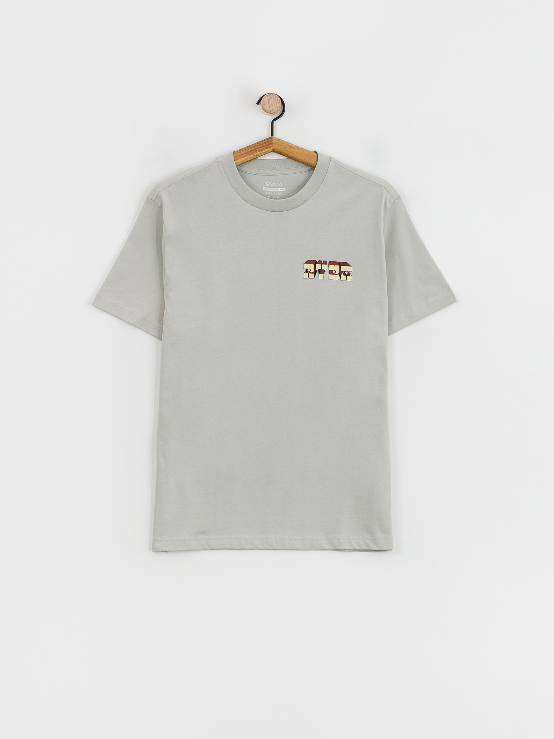 Tričko RVCA Portal (bright coral)