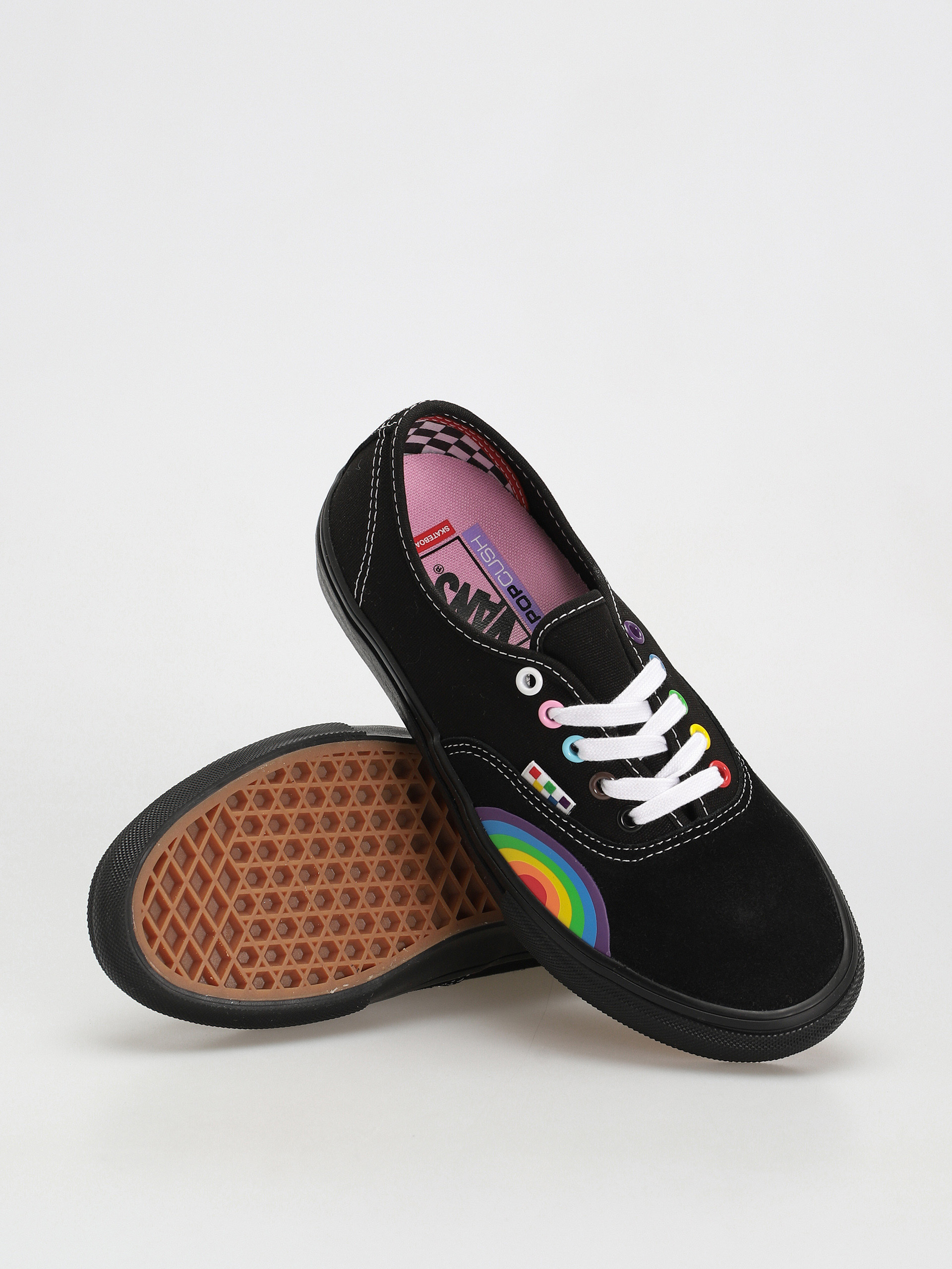 Boty Vans Skate Authentic (pride black/multi)
