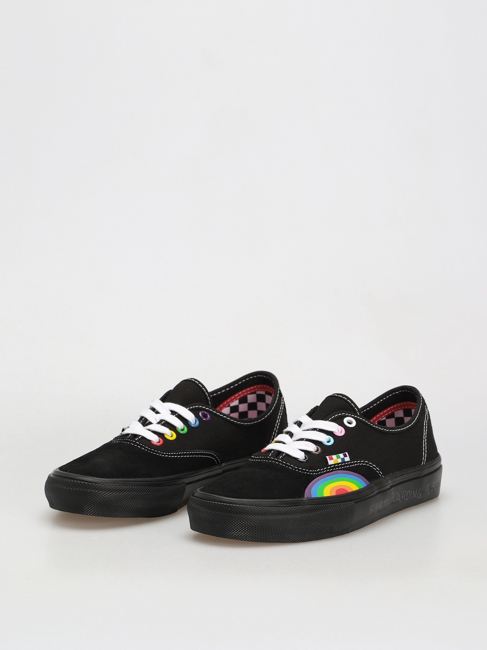 Boty Vans Skate Authentic (pride black/multi)