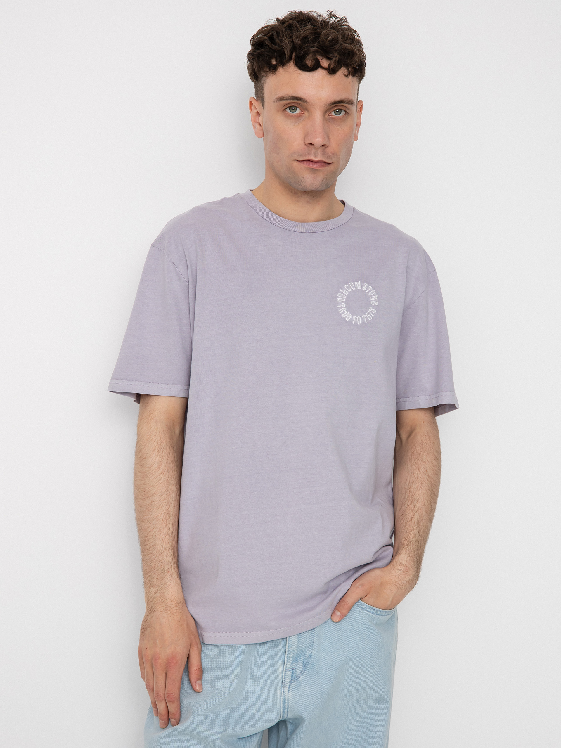 Tričko Volcom Circle Emb (light orchid)