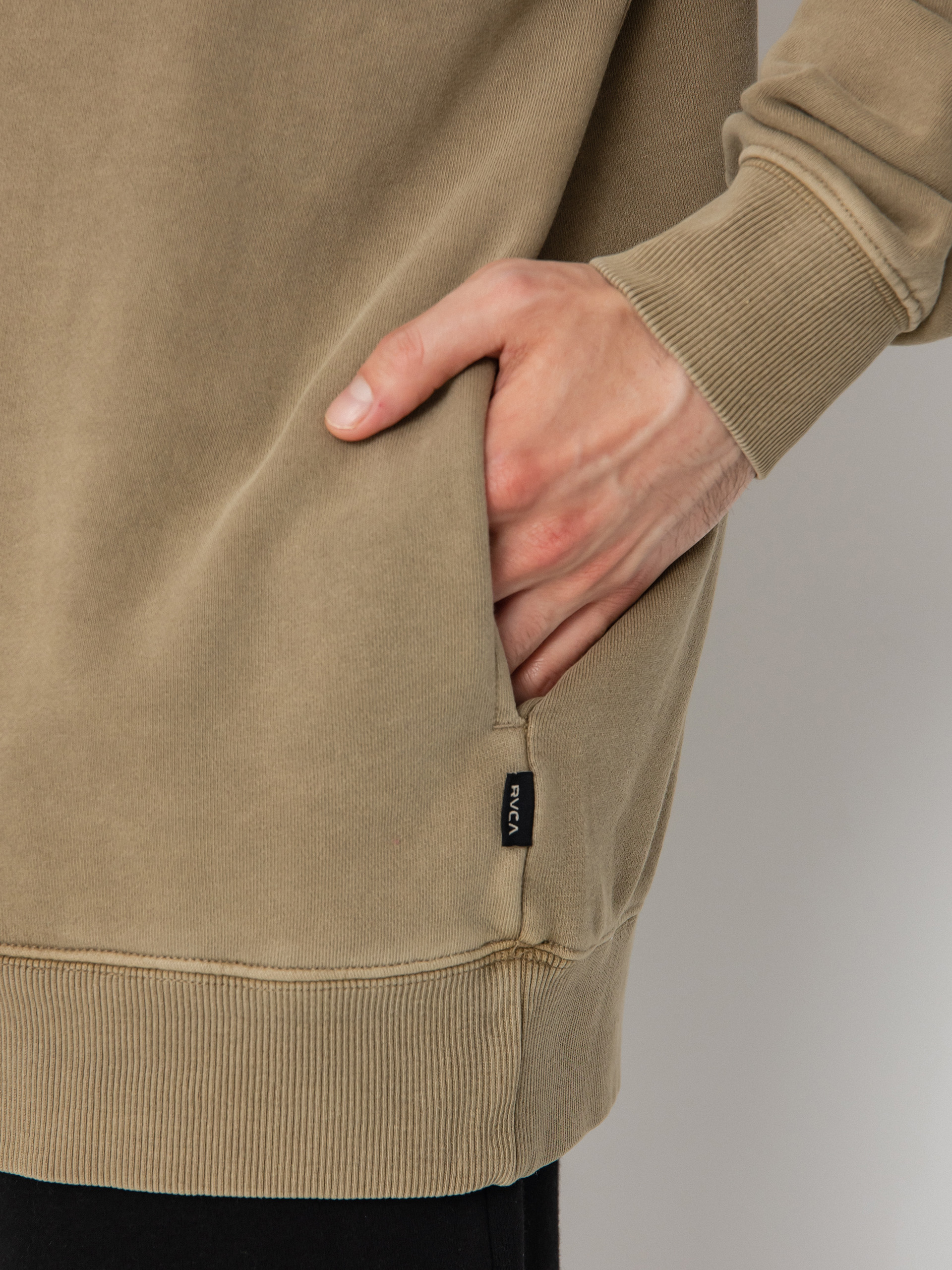 Mikina s kapucí RVCA  Rvca Healing (tobacco)