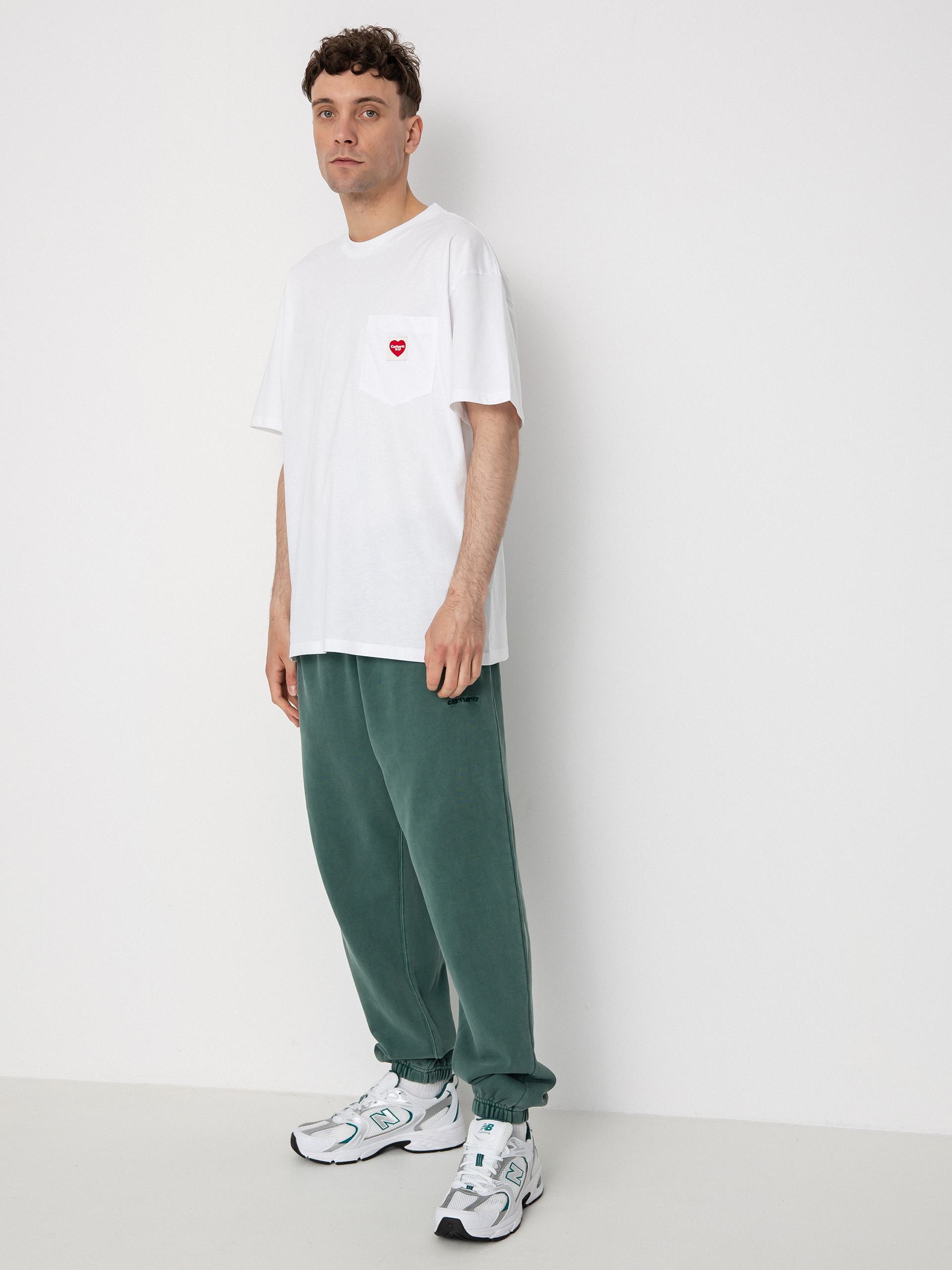 Kalhoty Carhartt WIP Duster (discovery green)