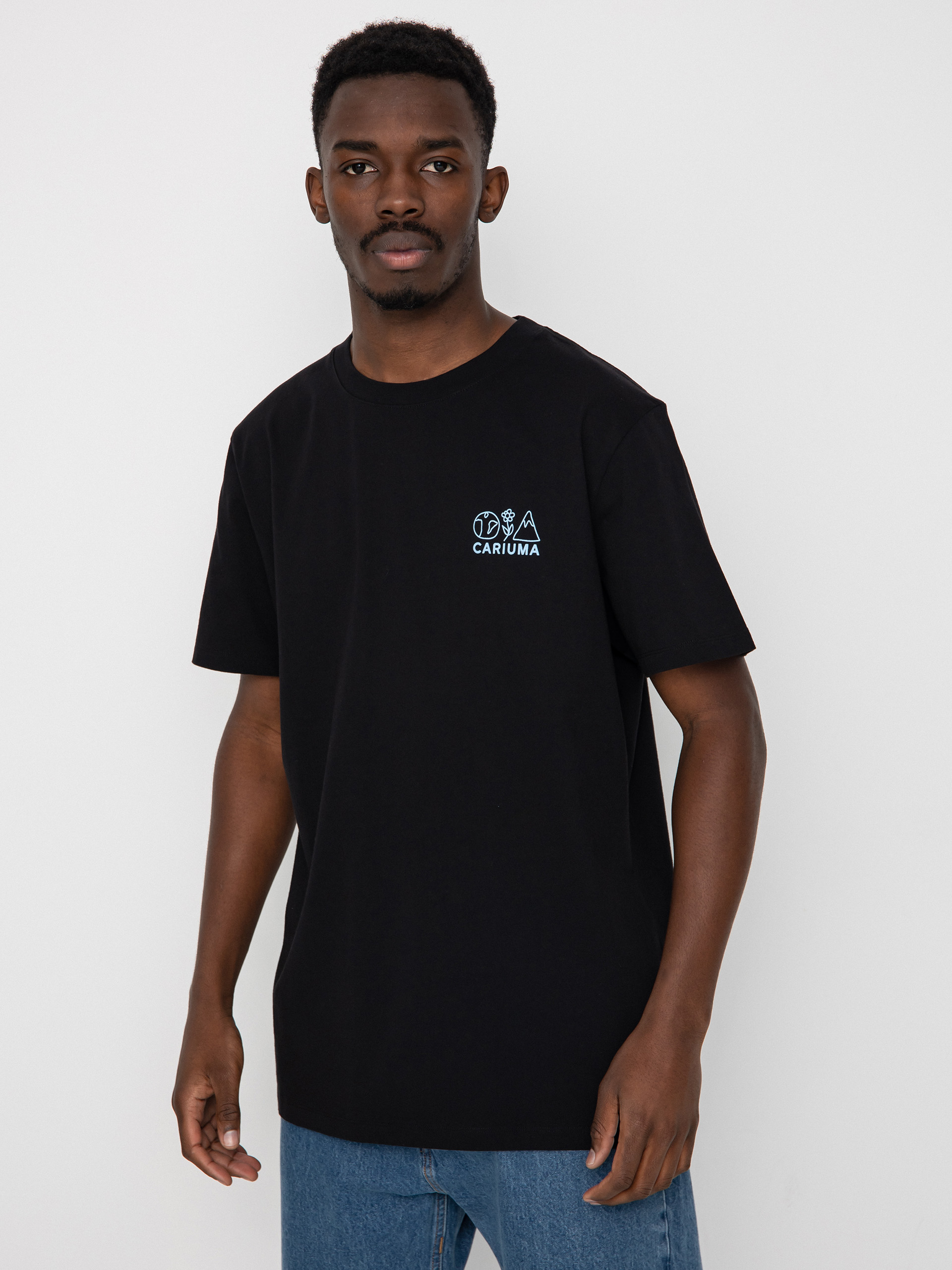 Tričko Cariuma Good For The Earth (black)