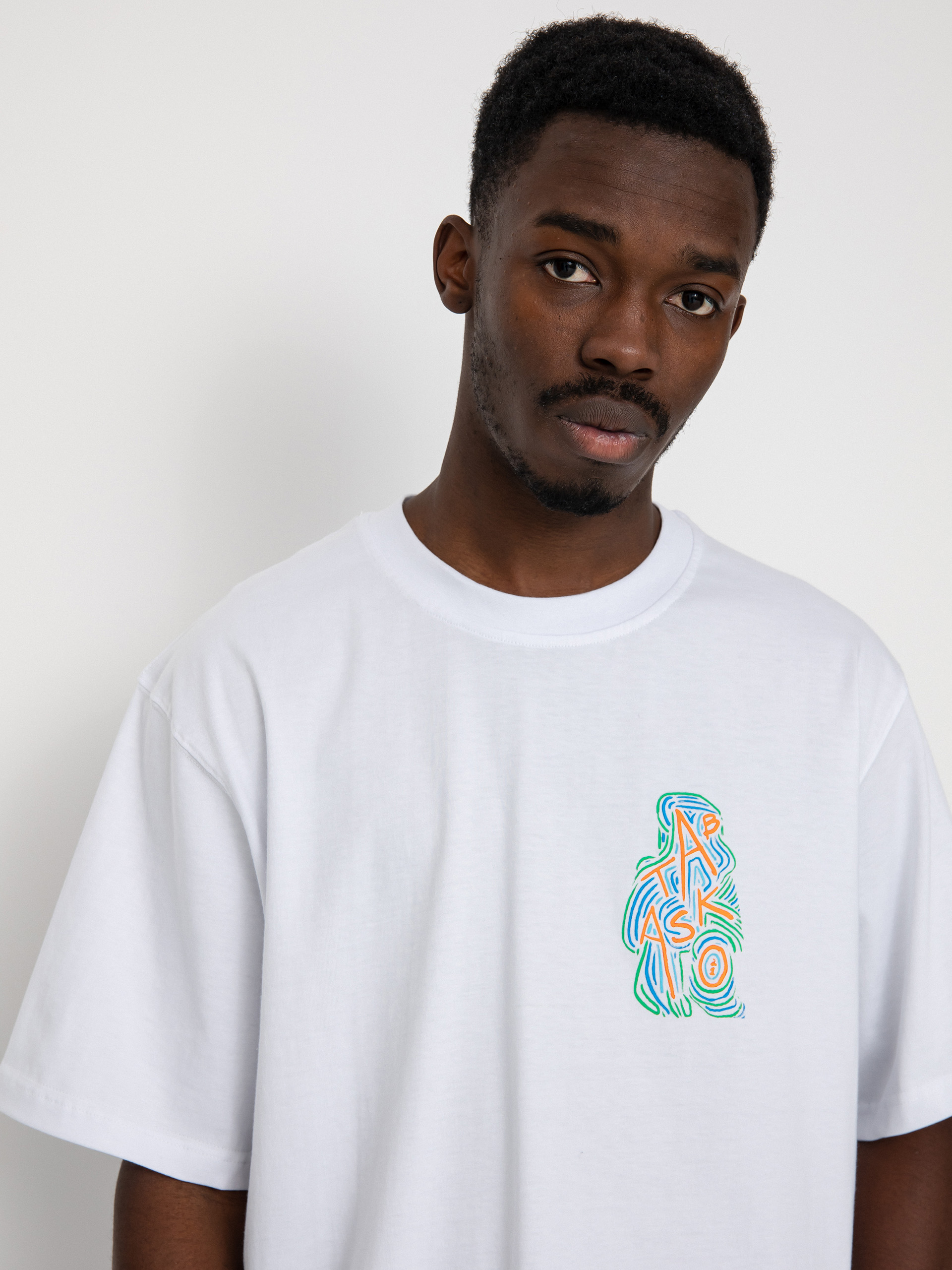 Tričko Tabasko Brushstroke (white)