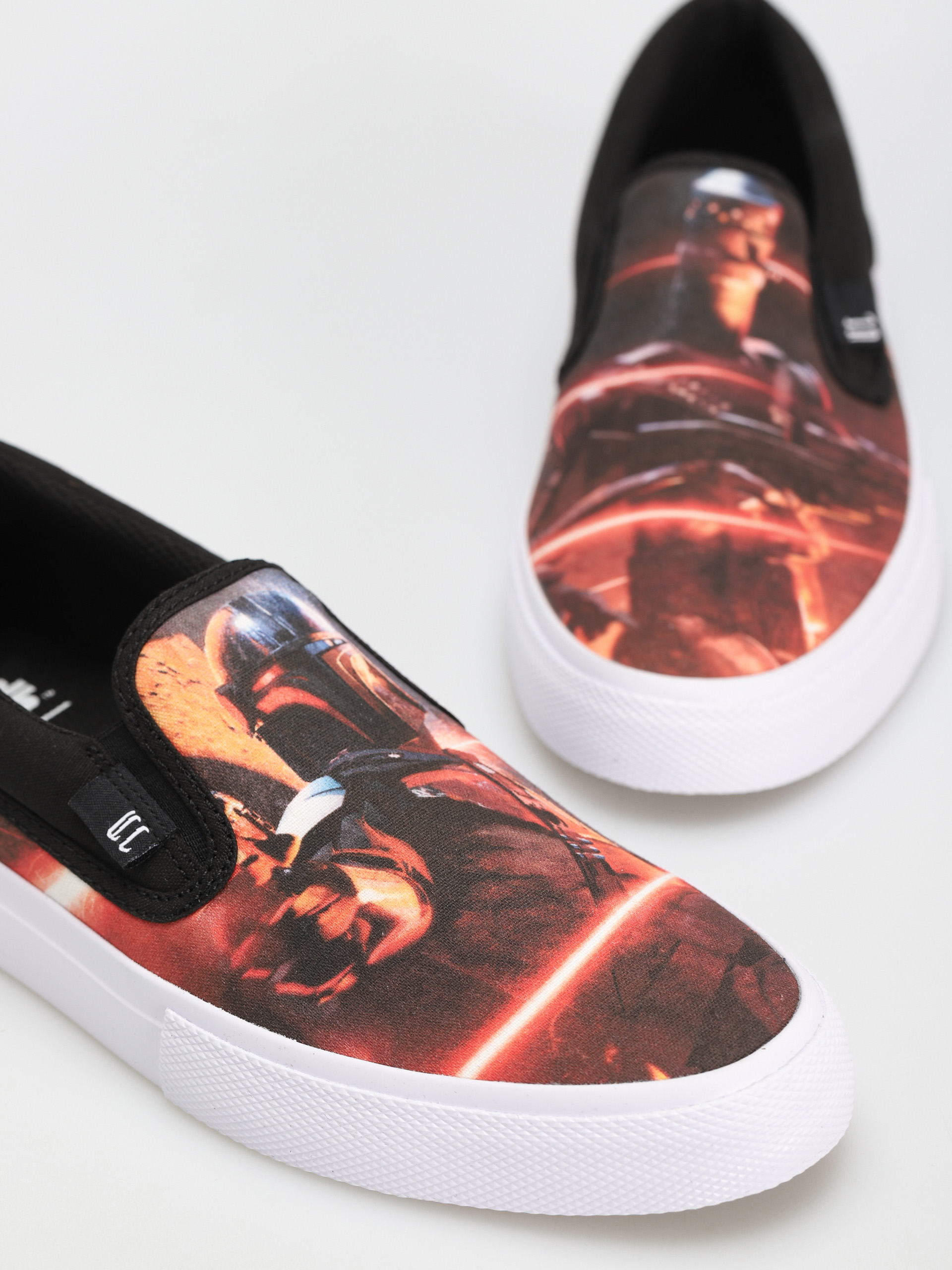 Boty DC X Star Wars Manual Slip (black/red)