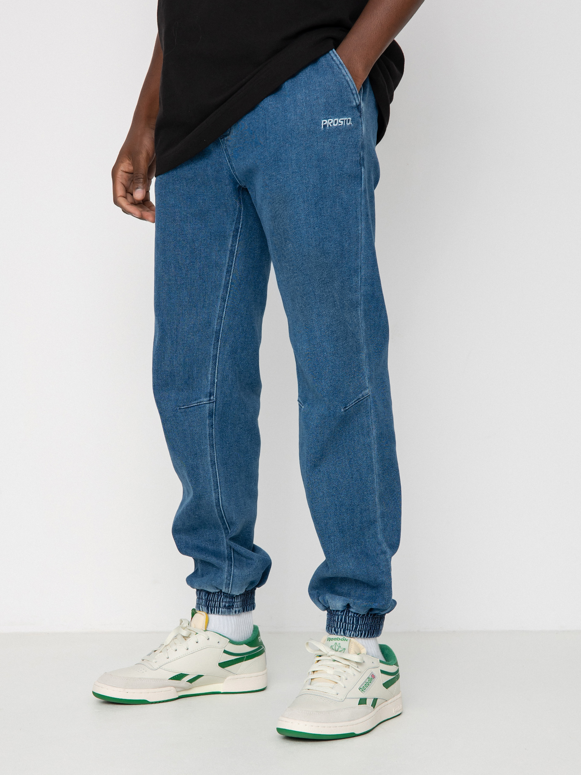 Kalhoty Prosto Denim Jogger Pazy (blue)