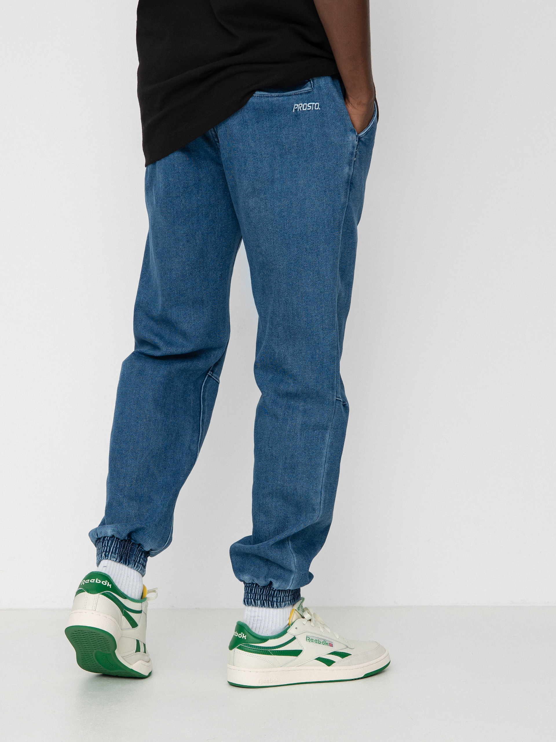 Kalhoty Prosto Denim Jogger Pazy (blue)