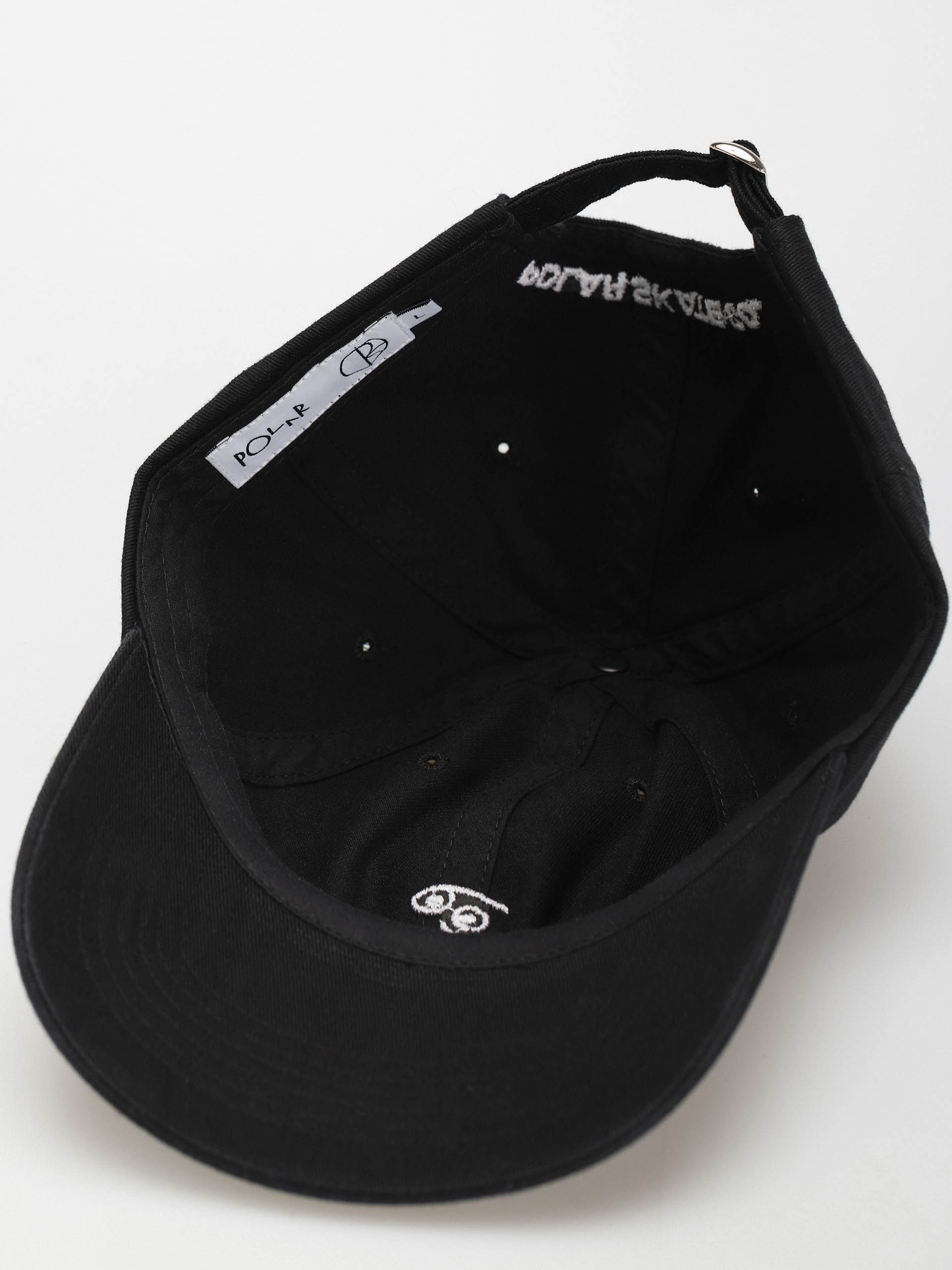 Kšiltovka Polar Skate Polar Face Logo (black)