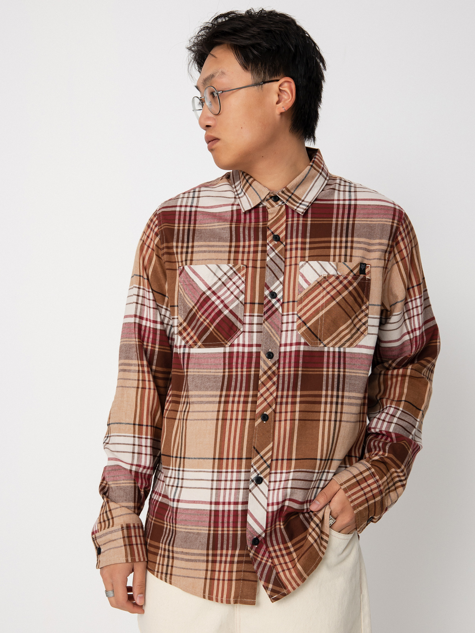 Košile Fox Turnouts Utility (cognac)