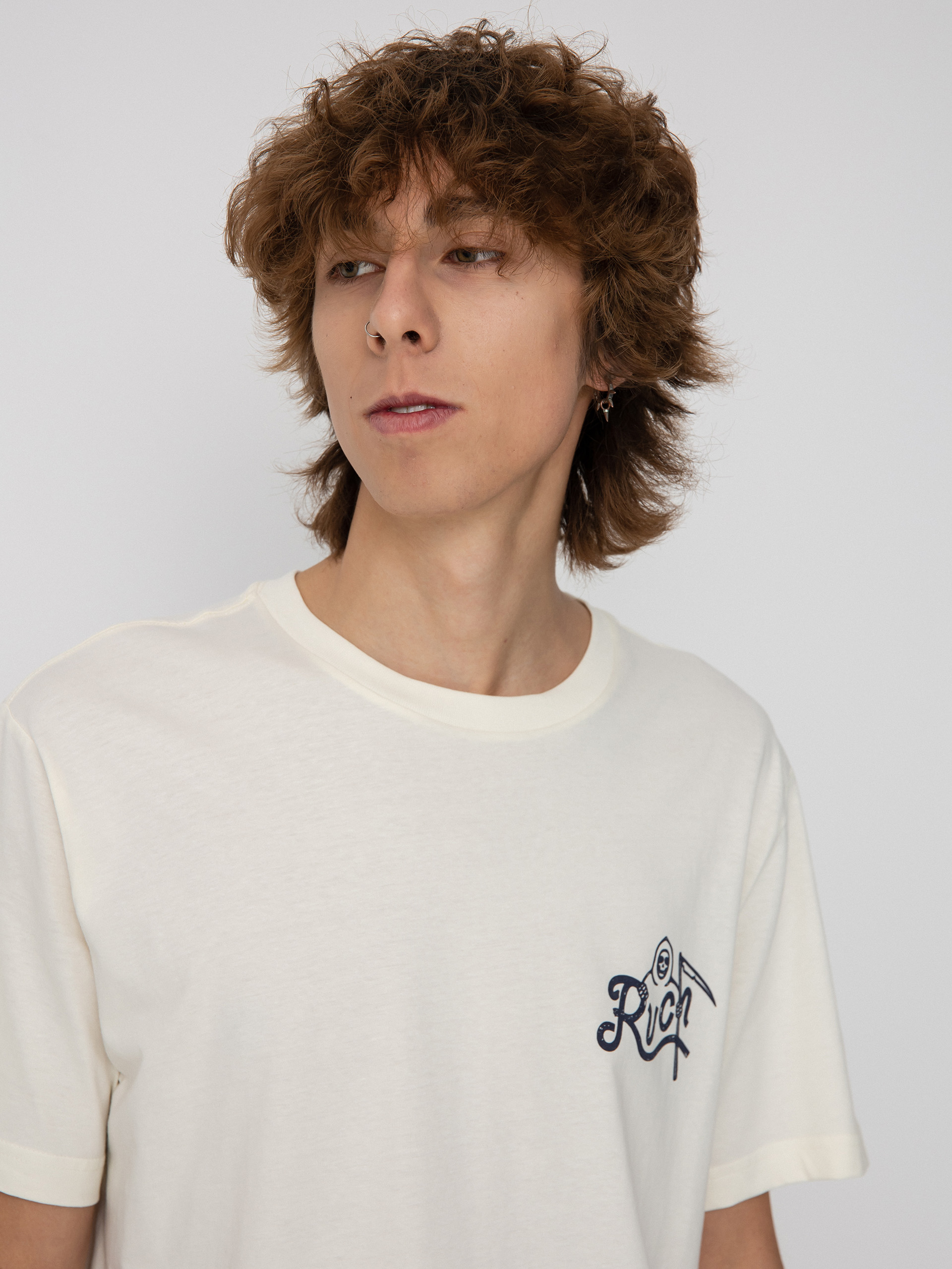 Tričko RVCA Parting Ways (antique white)