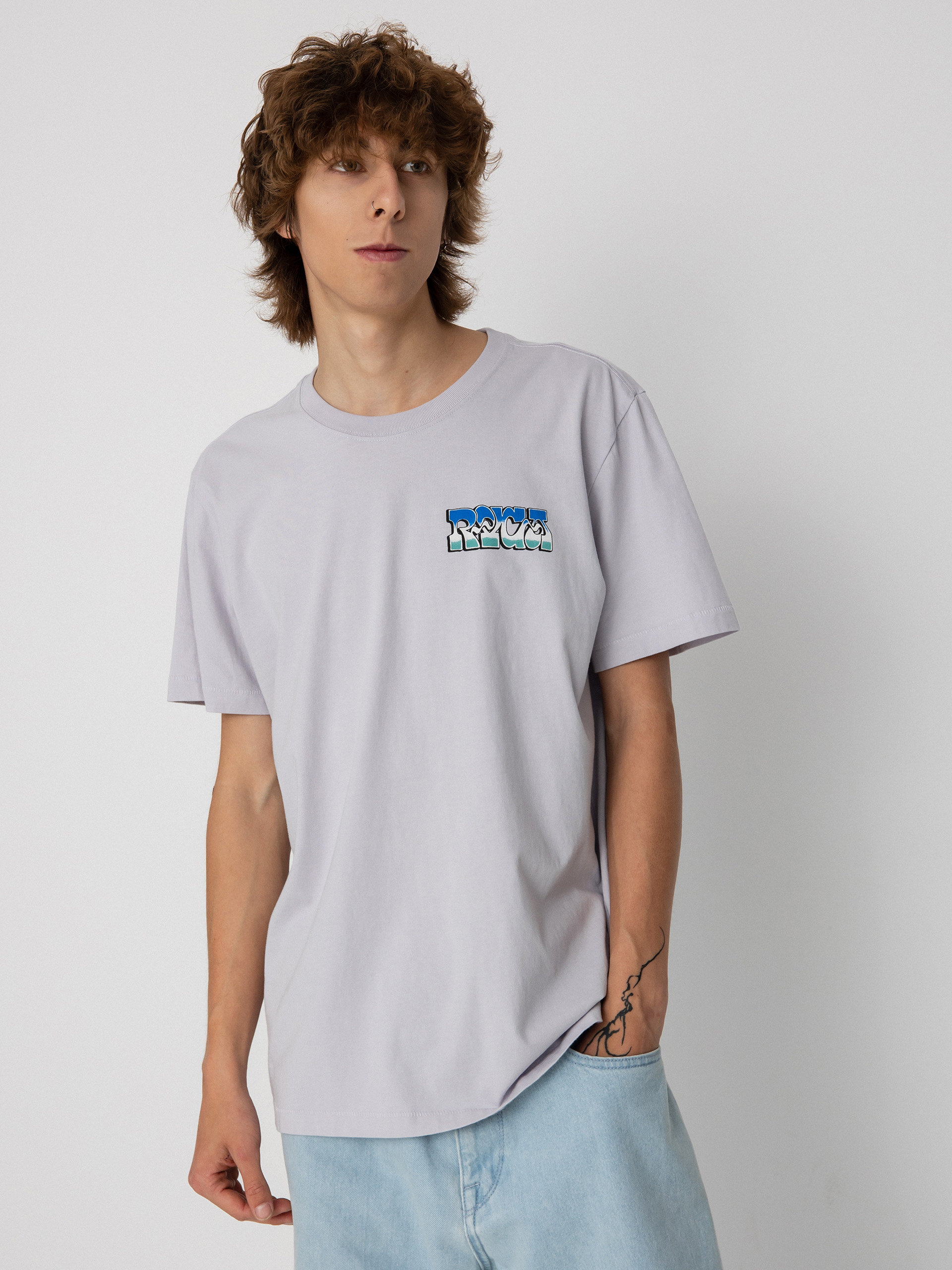 Tričko RVCA Resort Technica (fog)