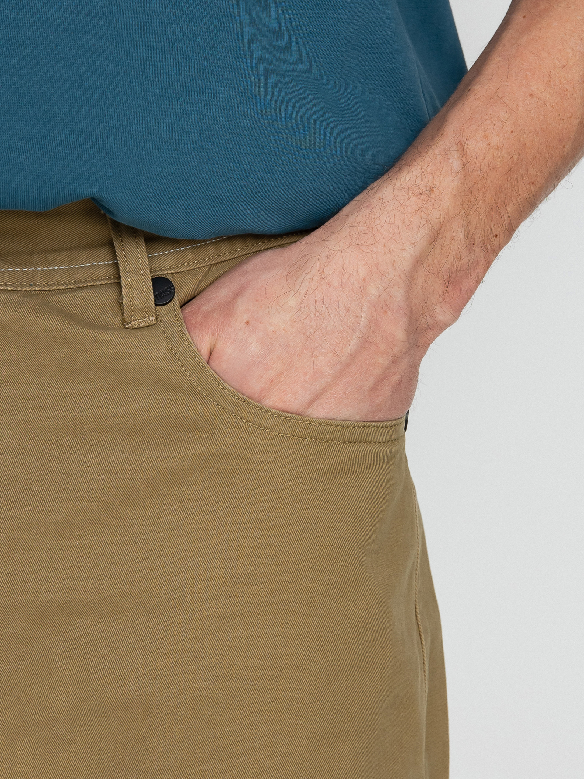 Kraťasy MassDnm Base Regular Fit (beige)