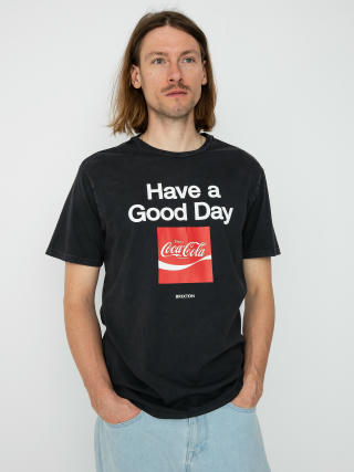 Tričko Brixton Coca-Cola Good Day (black)