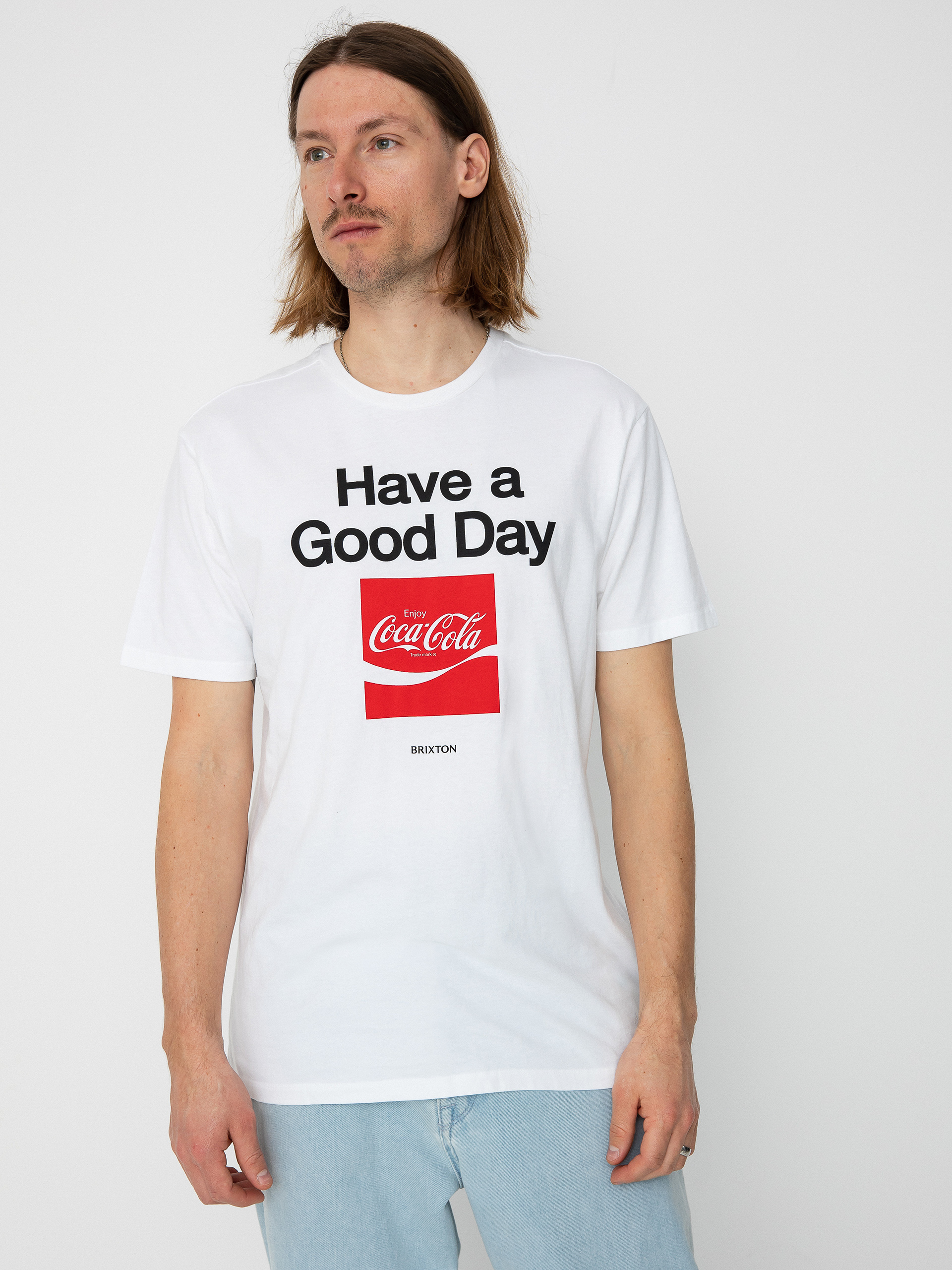 Triu010dko Brixton Coca-Cola Good Day (white)