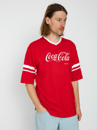 Tričko Brixton Coca-Cola Classic Football (cokered)
