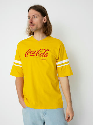 Tričko Brixton Coca-Cola Classic Football (yellow)