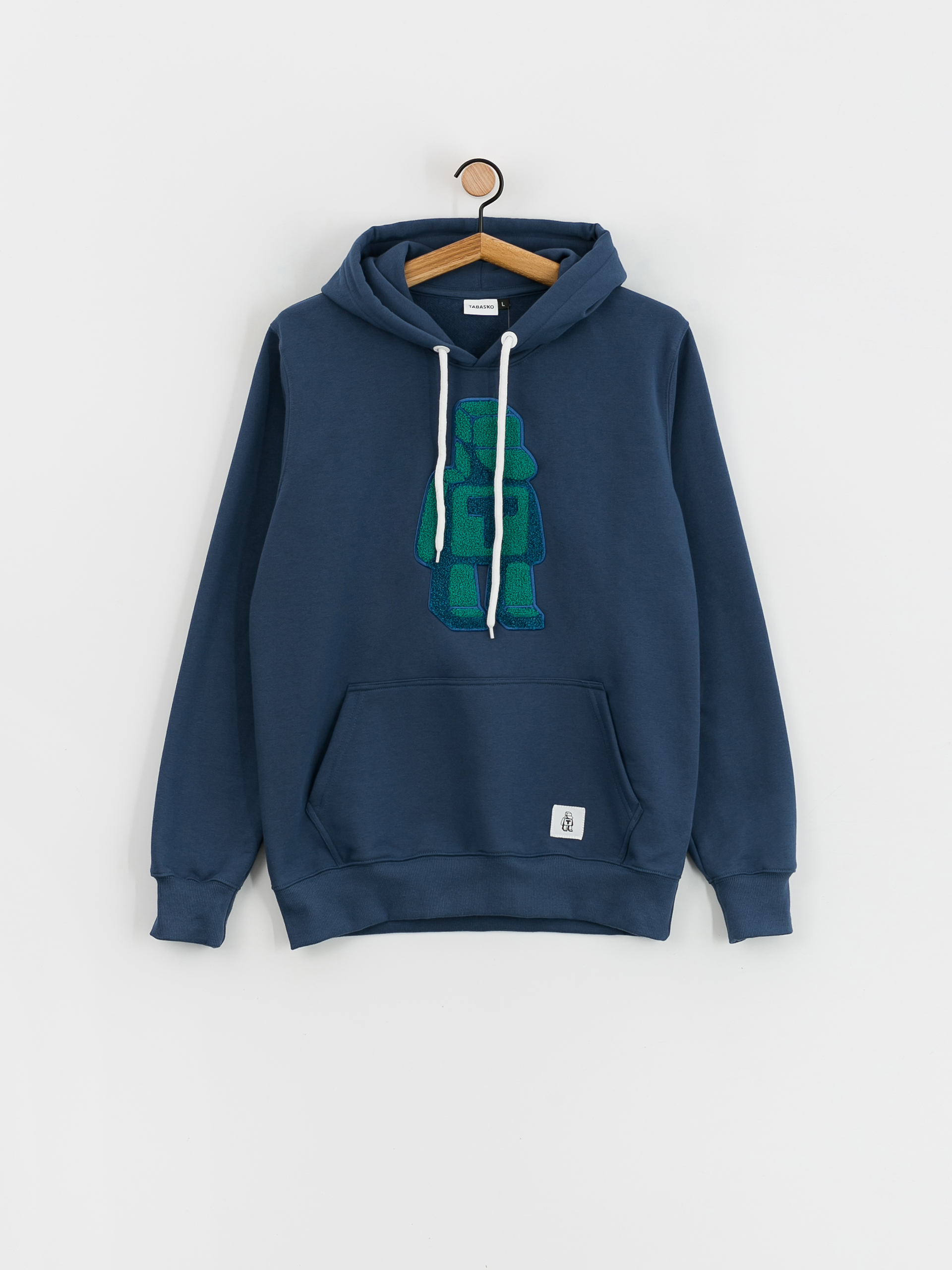 Mikina s kapucí Tabasko Logo Chanille HD (navy)